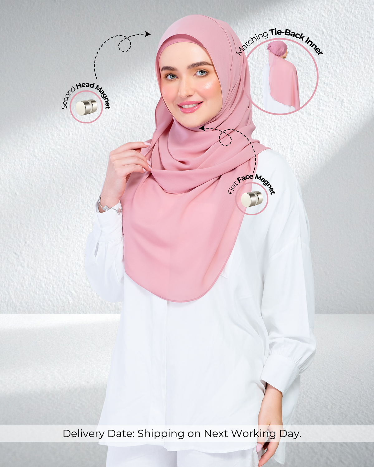 3IN1 Instant Noir Tag n' Go Max in Dusty Rose