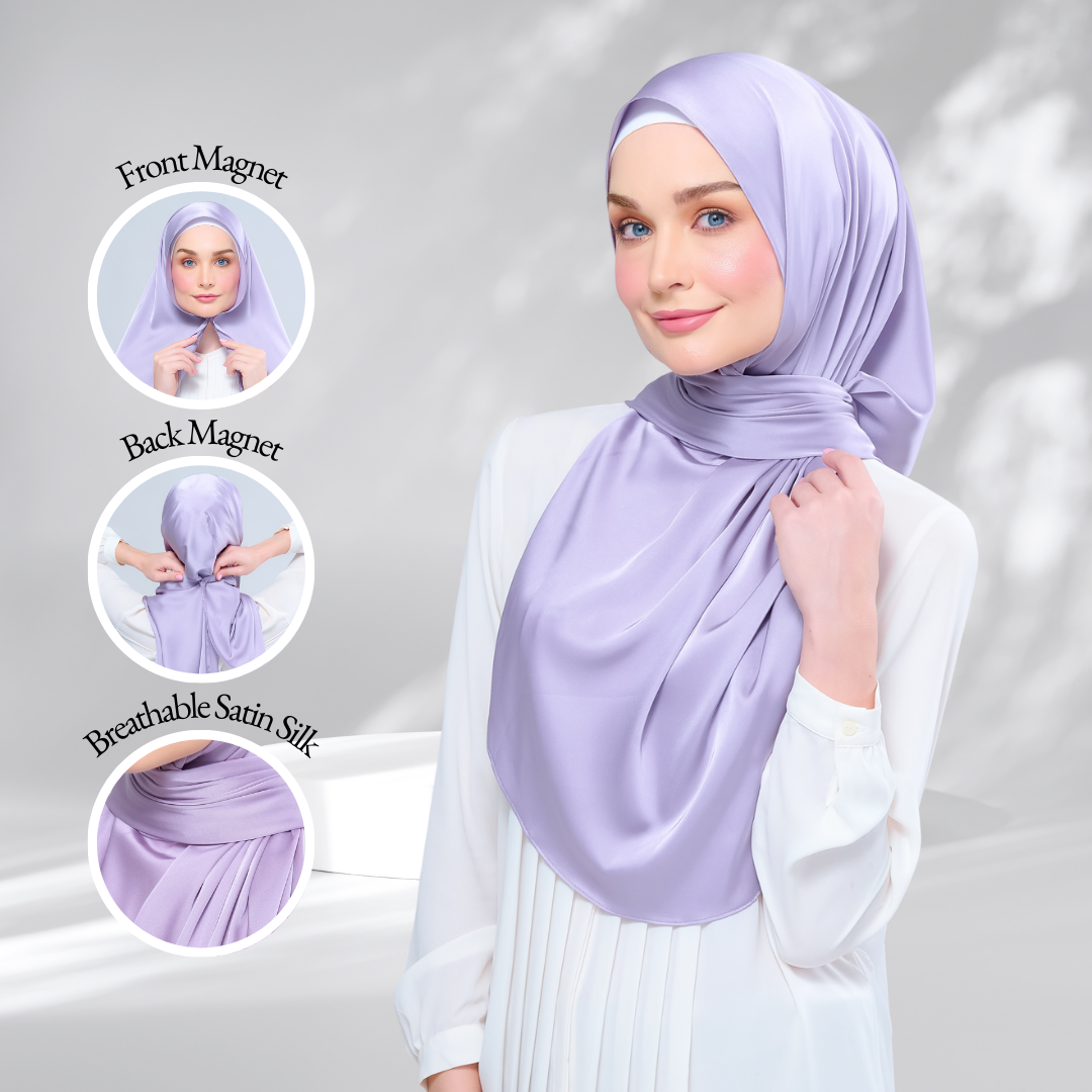 Instant Tag & Go | Satin Silk in Lavender Blush