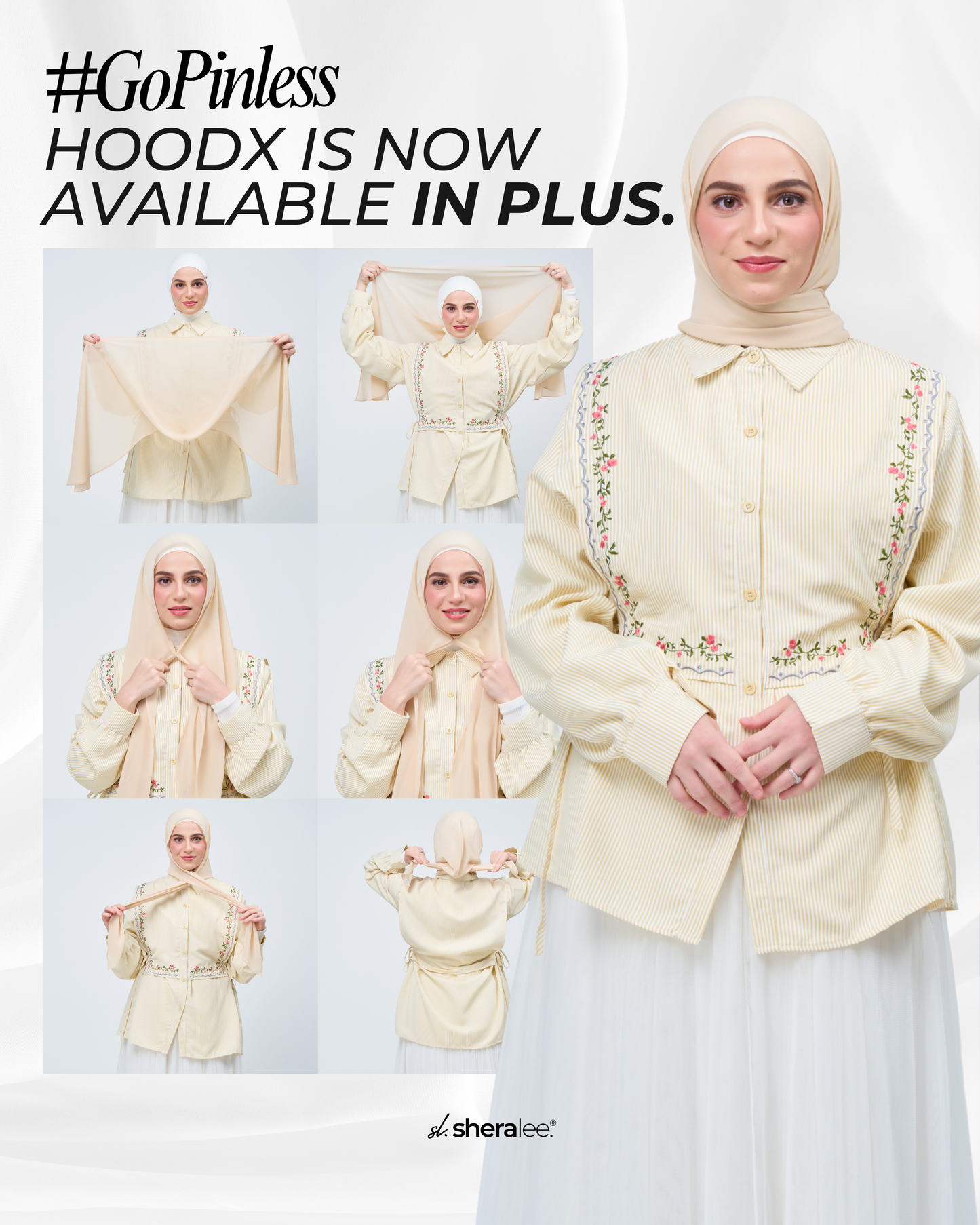 HoodX⁺Plus in Light Sand