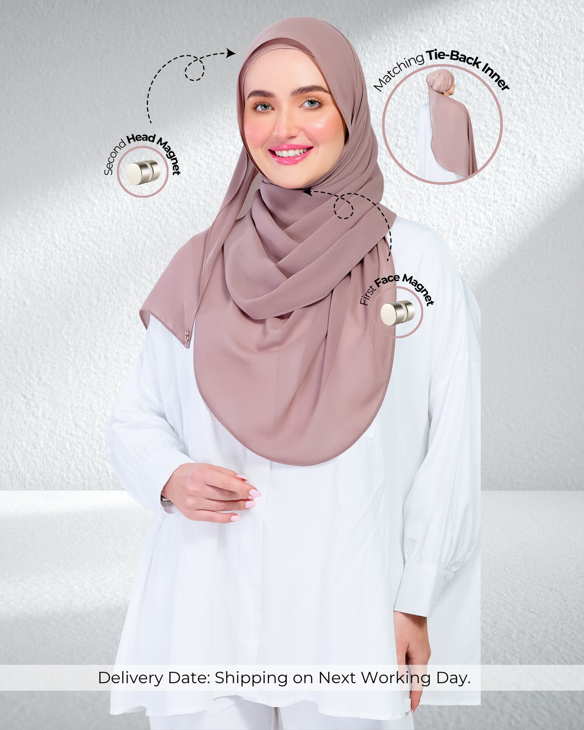 3IN1 Instant Noir Tag n' Go Max in Tea Rose