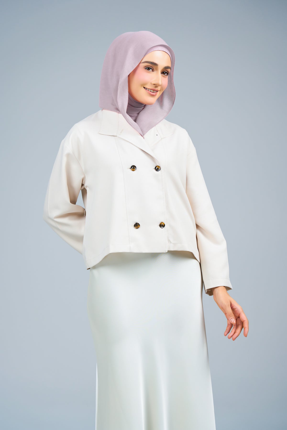 HoodXpress | Cotton Linen in Ash