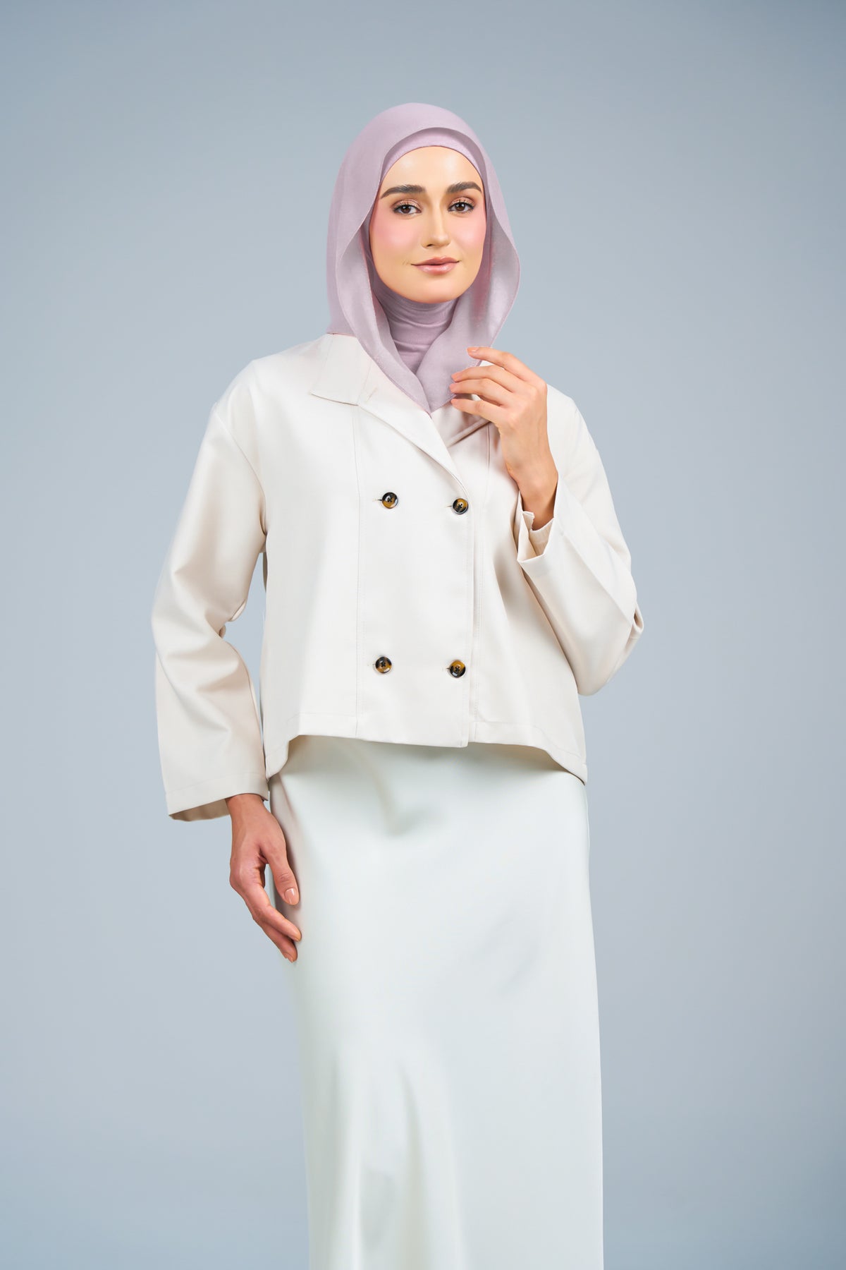 HoodXpress | Cotton Linen in Ash