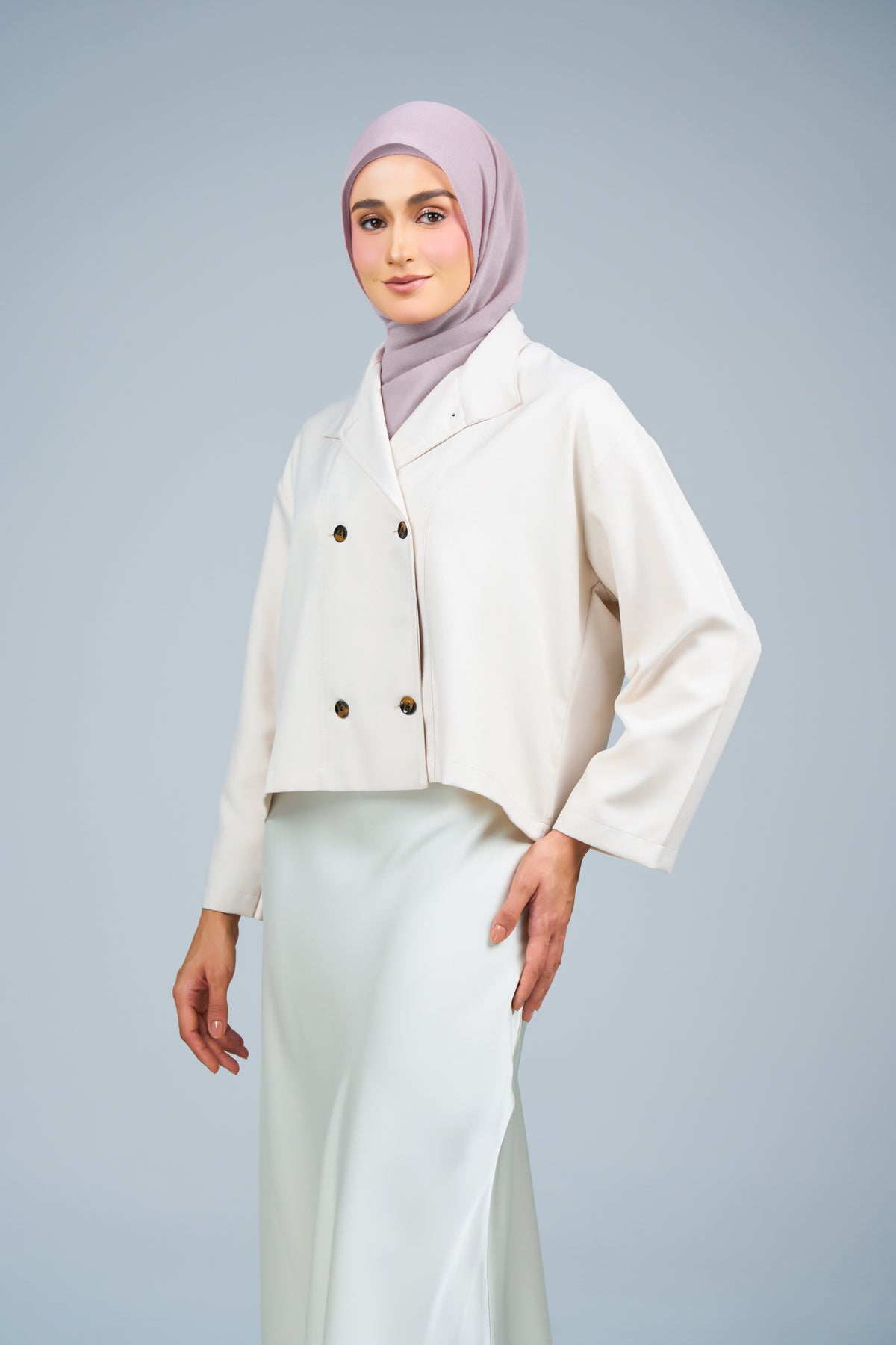 HoodXpress | Cotton Linen in Ash