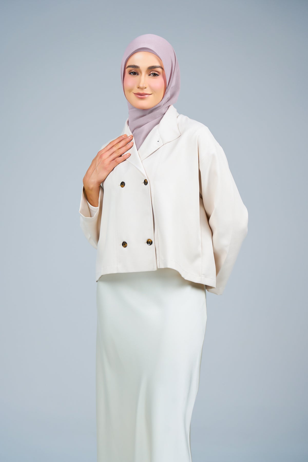 HoodXpress | Cotton Linen in Ash