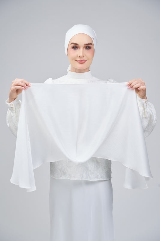 HoodX B.E in Bridal White