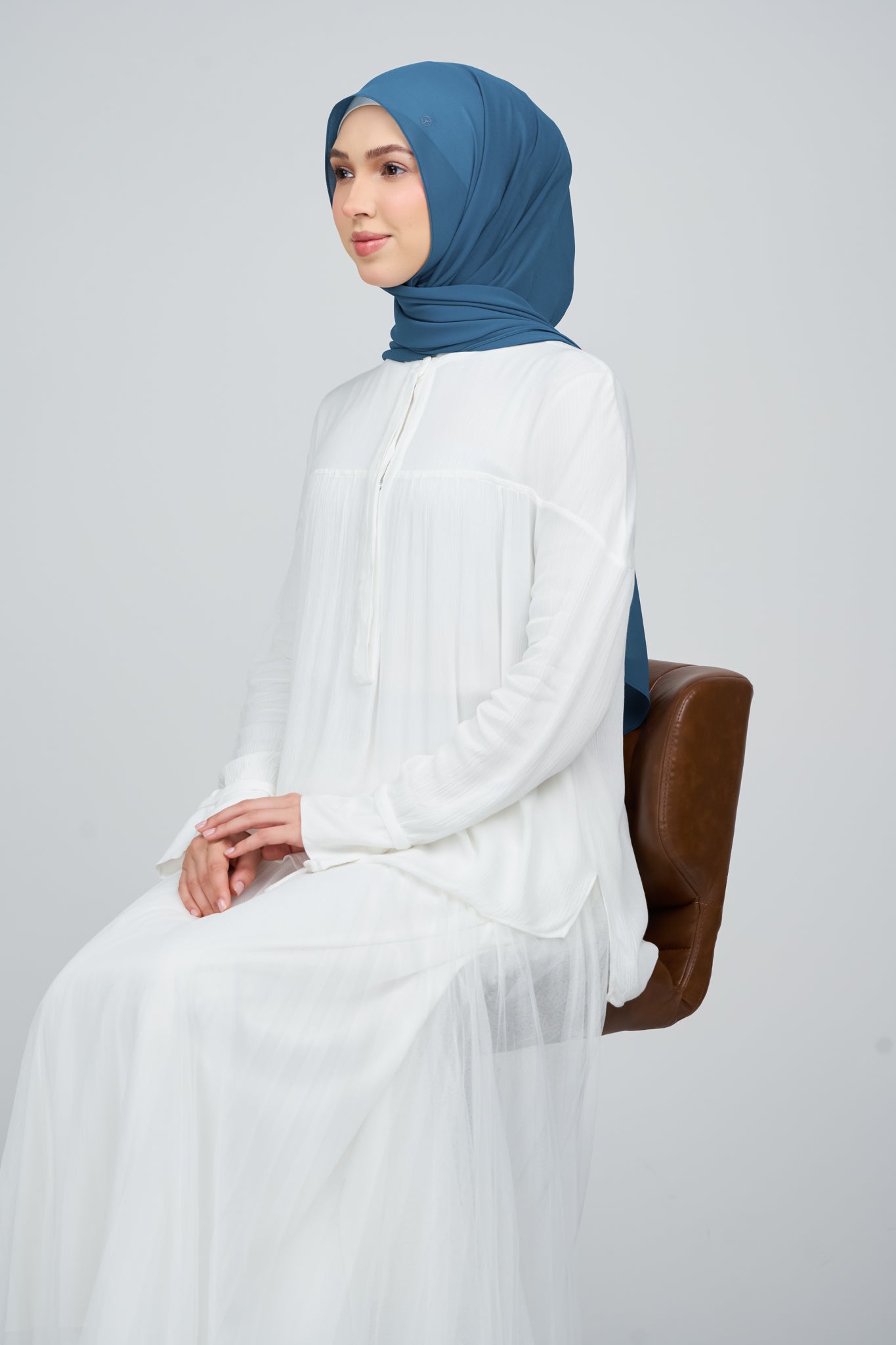 HoodX Curve in Teal Blue