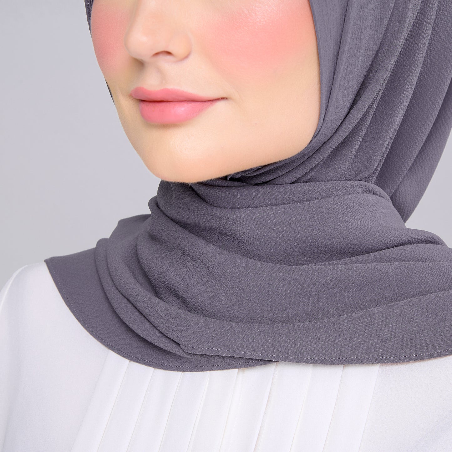 'New' Instant Tag & Go | Textured Chiffon in Dark Grey