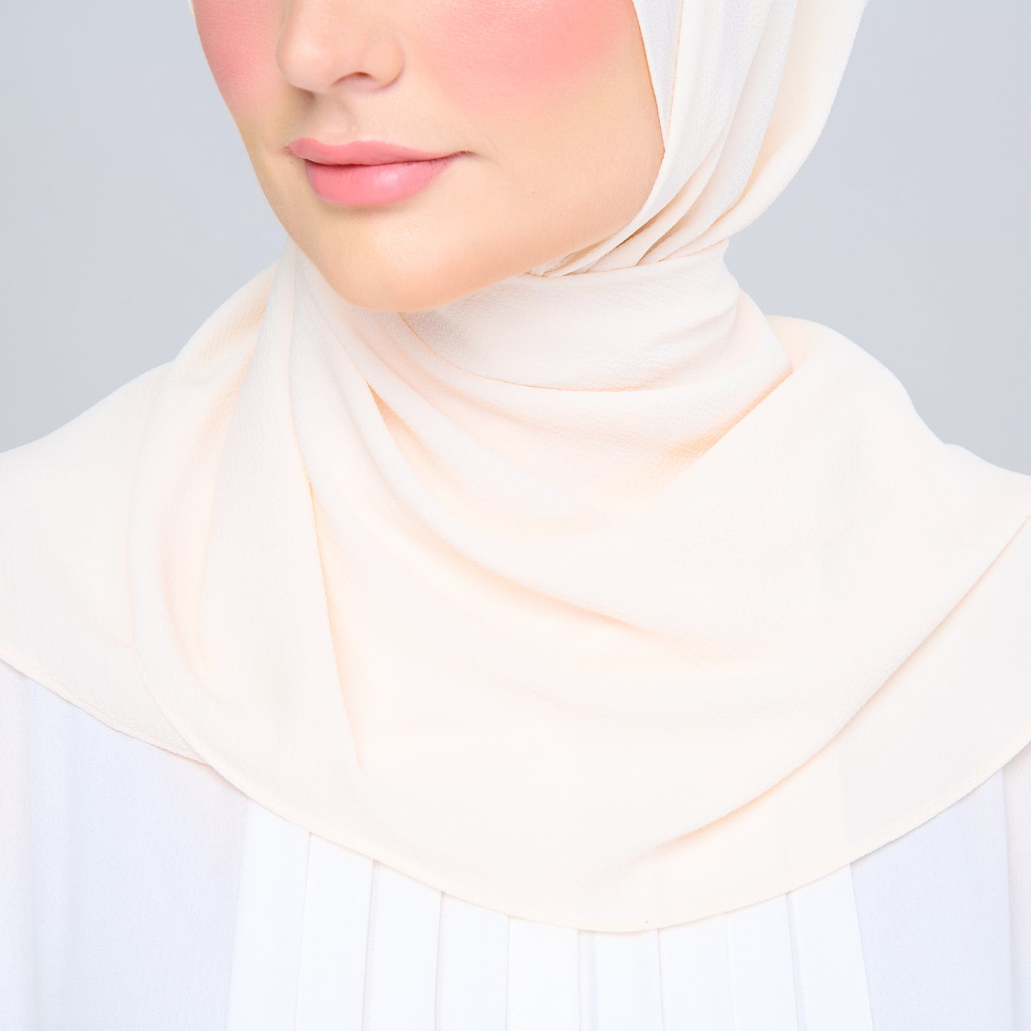 'New' Instant Tag & Go | Textured Chiffon in Beige
