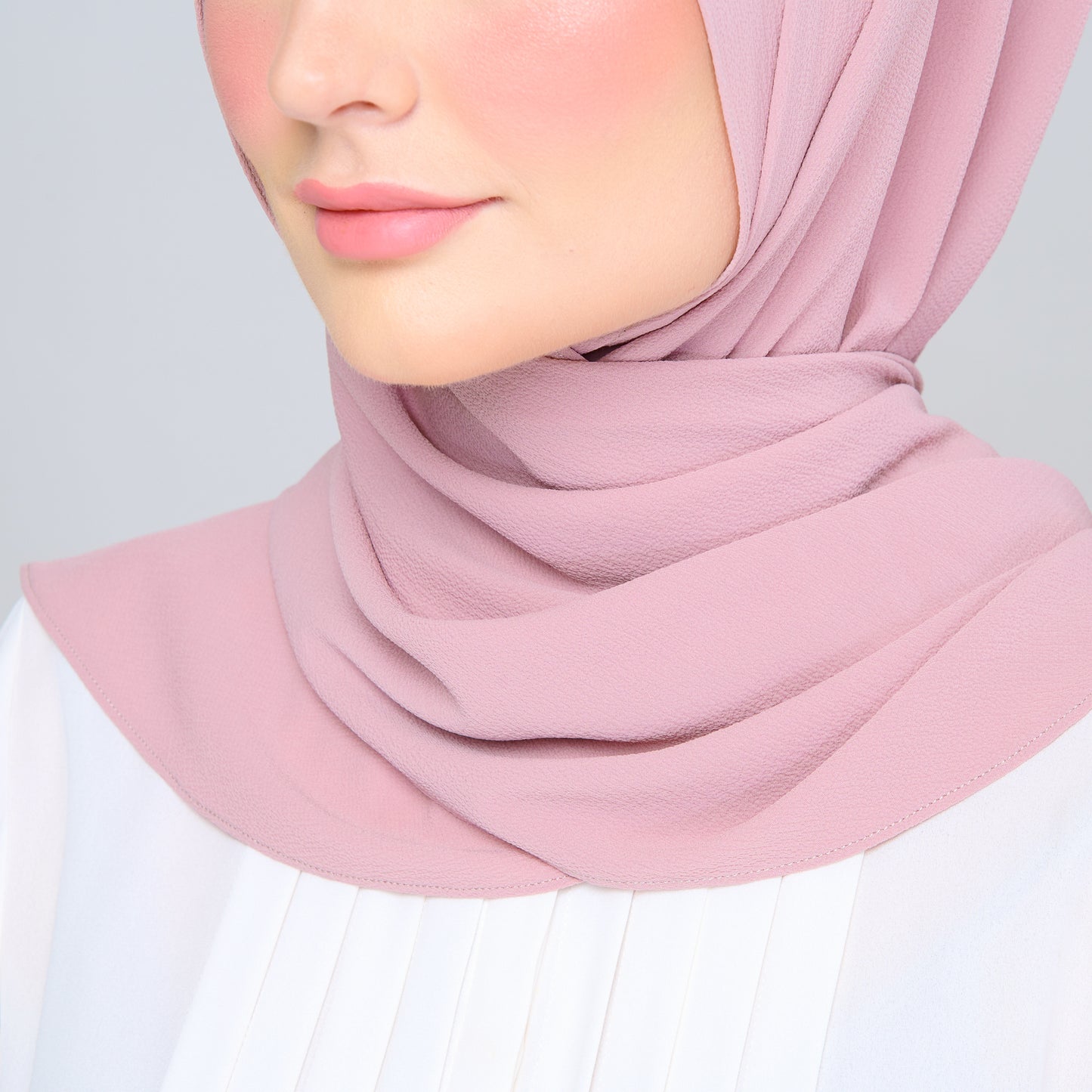 'New' Instant Tag & Go | Textured Chiffon in Dusty Berry