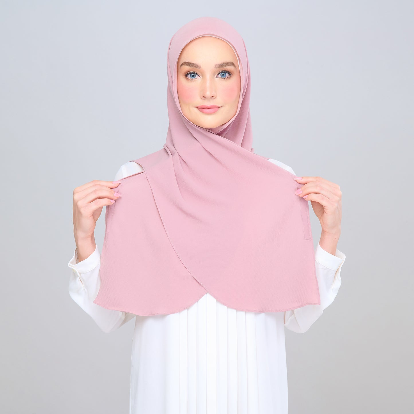 'New' Instant Tag & Go | Textured Chiffon in Dusty Berry