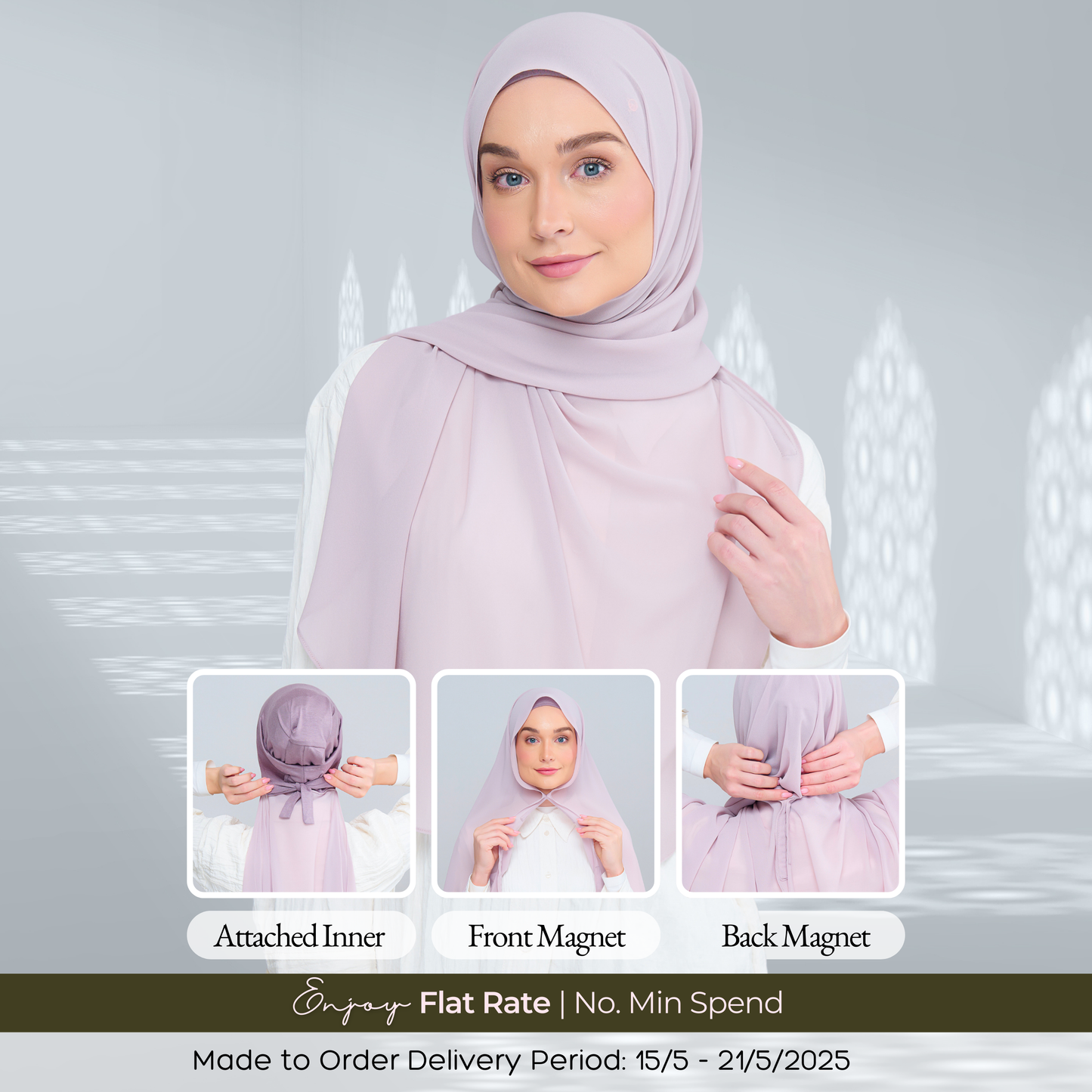 3IN1 Instant Faith Tag n' Go in Blush Orchid