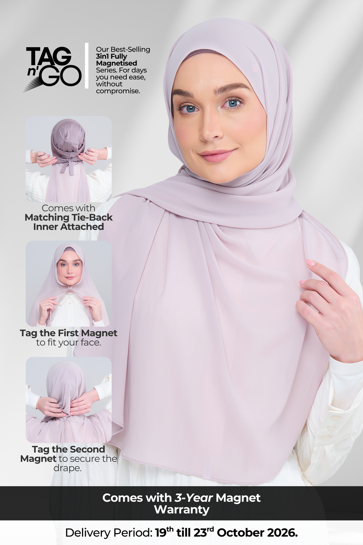 3IN1 Instant Faith Tag n' Go in Blush Orchid