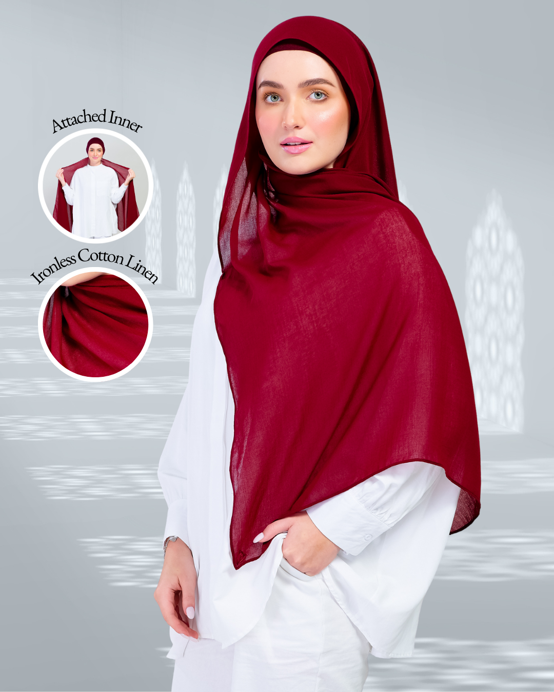 Semi-Instant Elle in Crimson