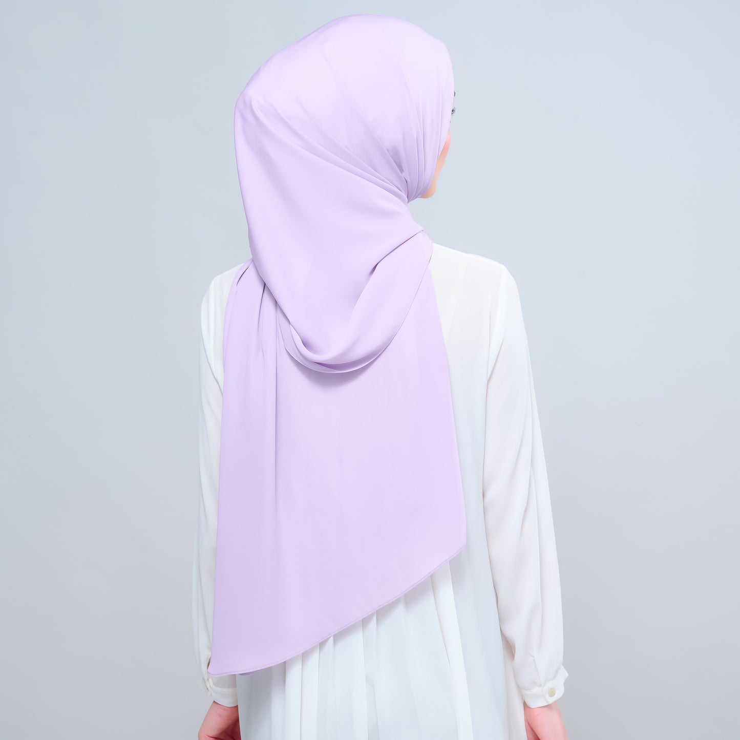 Instant Tag n' Go Shawl l Chiffon Silk 1.0 in Lilac