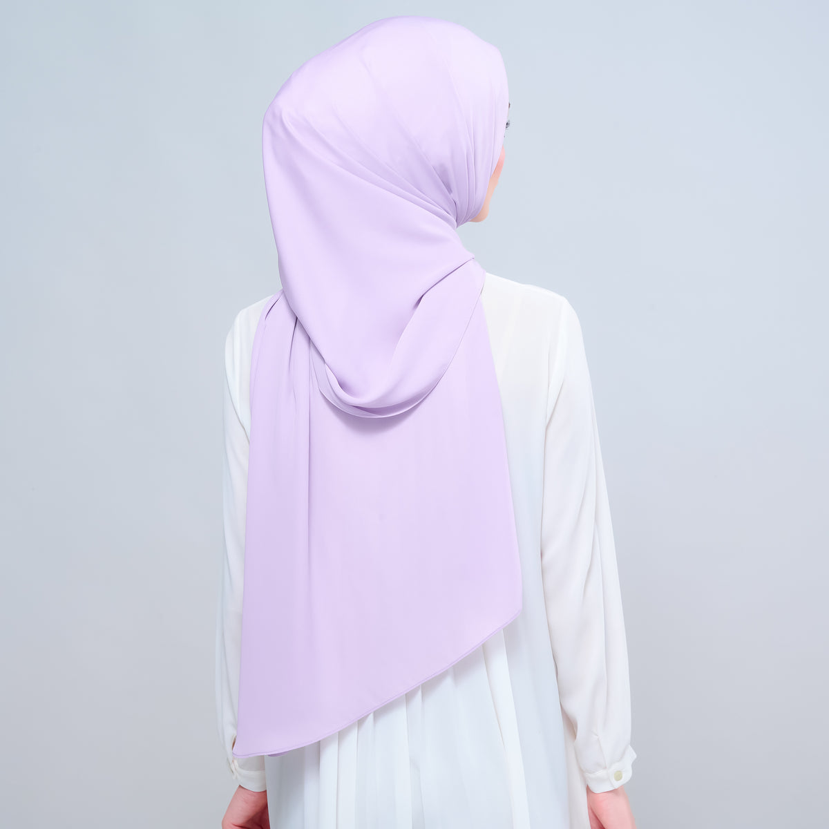 Instant Tag n' Go Shawl l Chiffon Silk 1.0 in Lilac