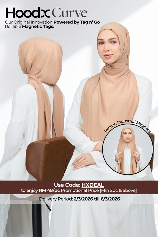 HoodX Curve in Camel