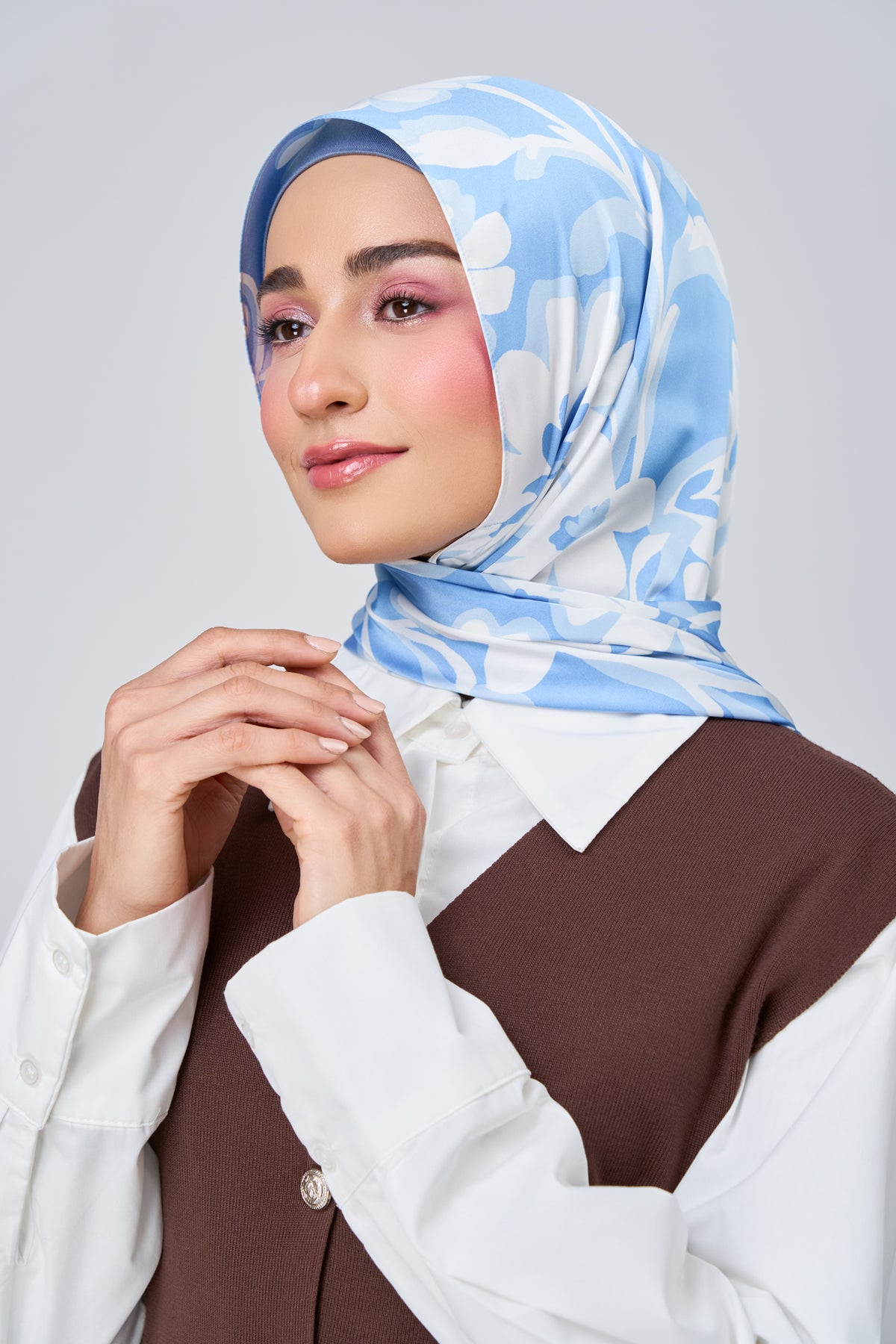 HoodX Printed Set in Celeste