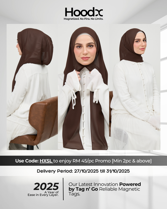 HoodX in Dark Brunette