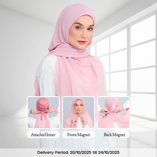 3IN1 Instant Faith Tag n' Go in Dusty Pink