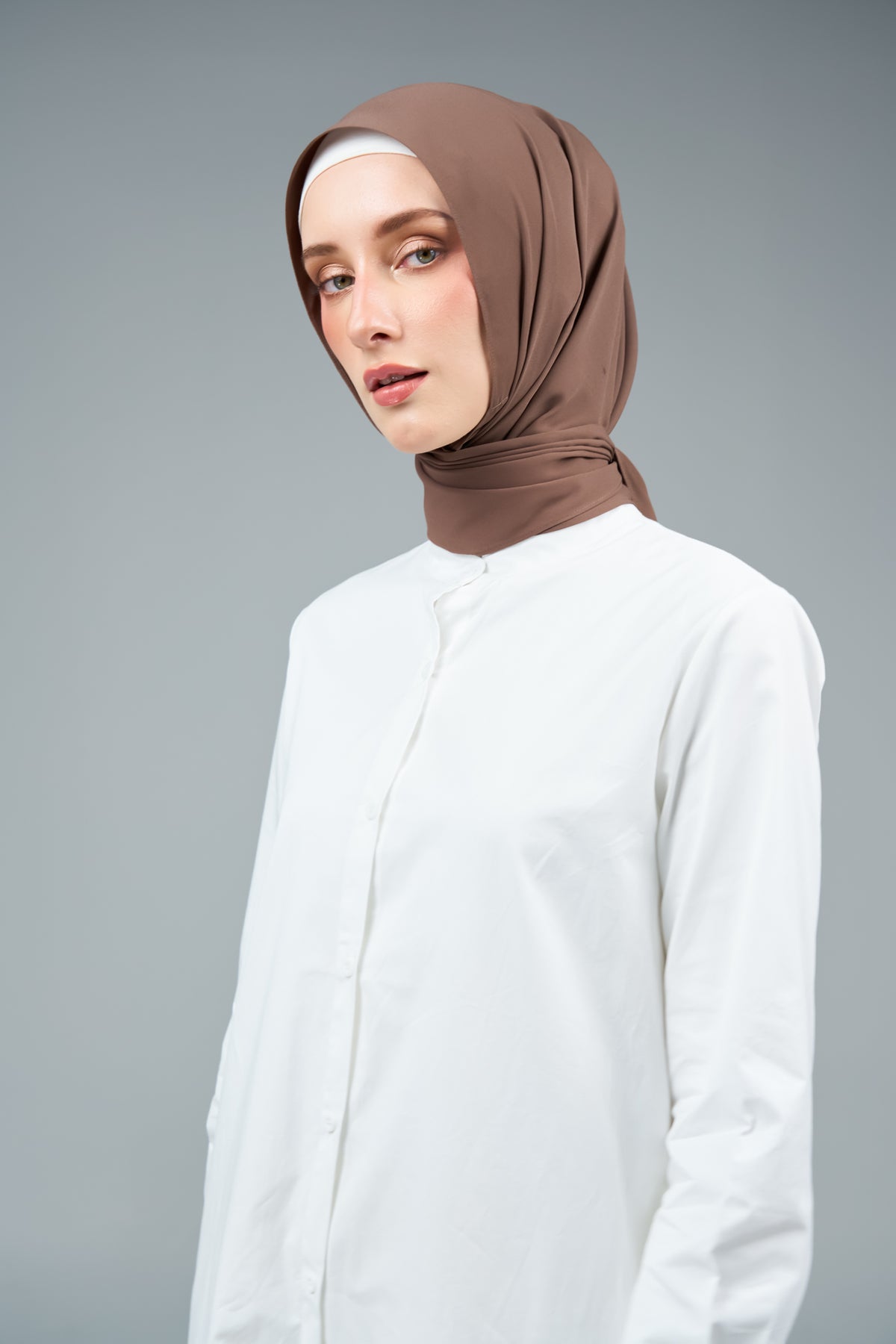 FlowX | Korean Chiffon in Espresso