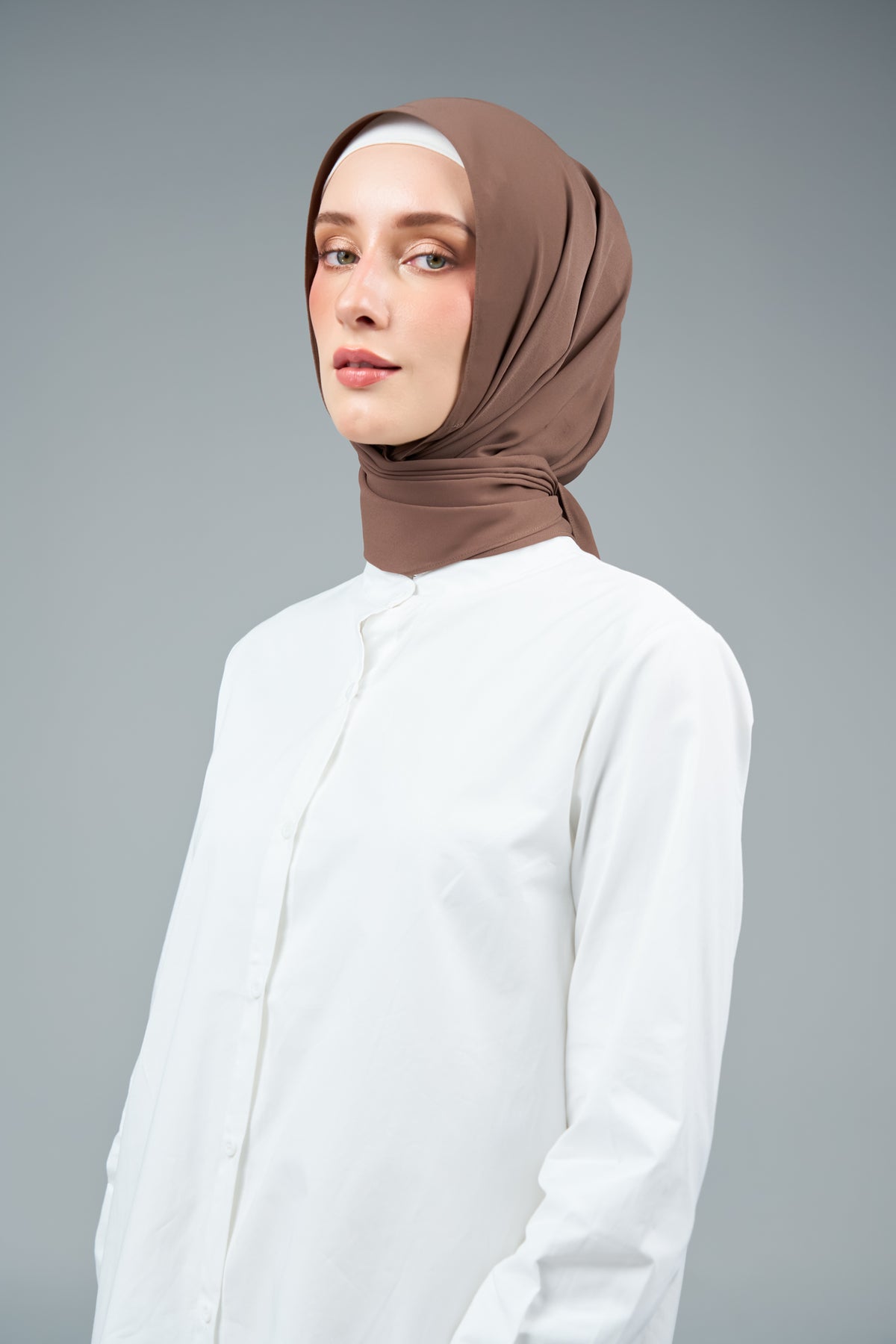 FlowX | Korean Chiffon in Espresso