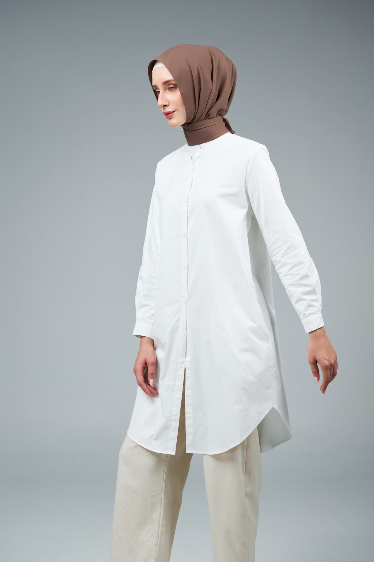 FlowX | Korean Chiffon in Espresso