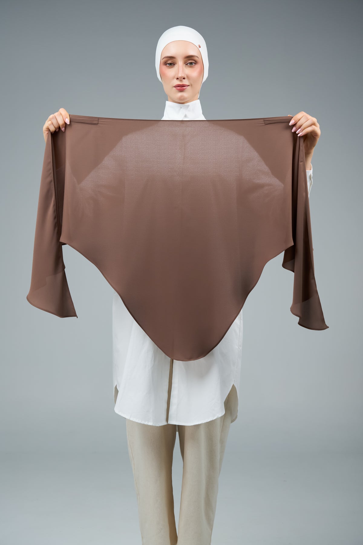 FlowX | Korean Chiffon in Espresso