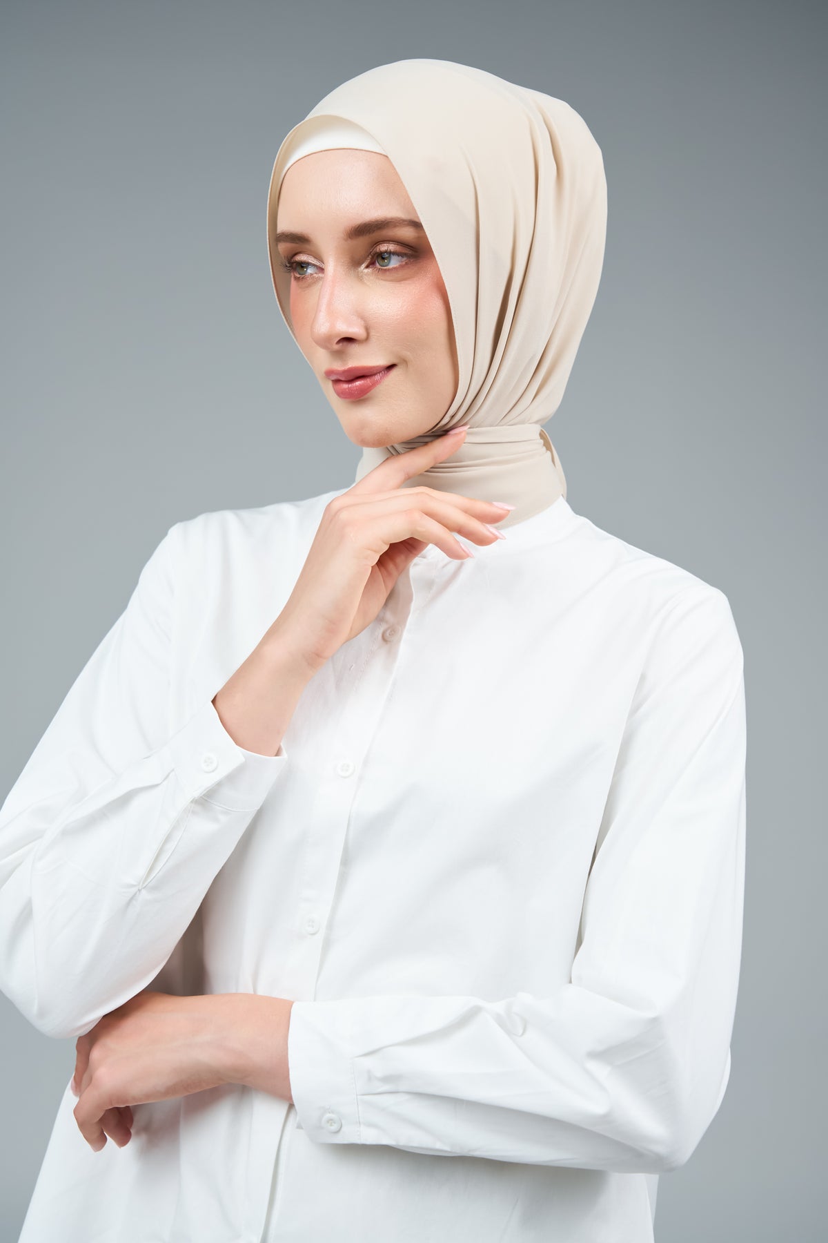 FlowX | Korean Chiffon in Linen Dust