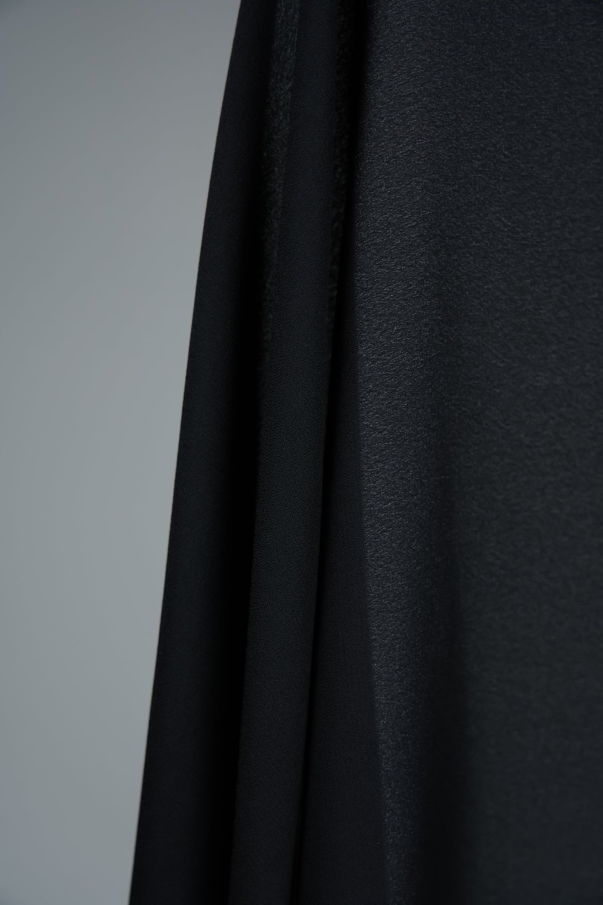 FlowX | Korean Chiffon in Black