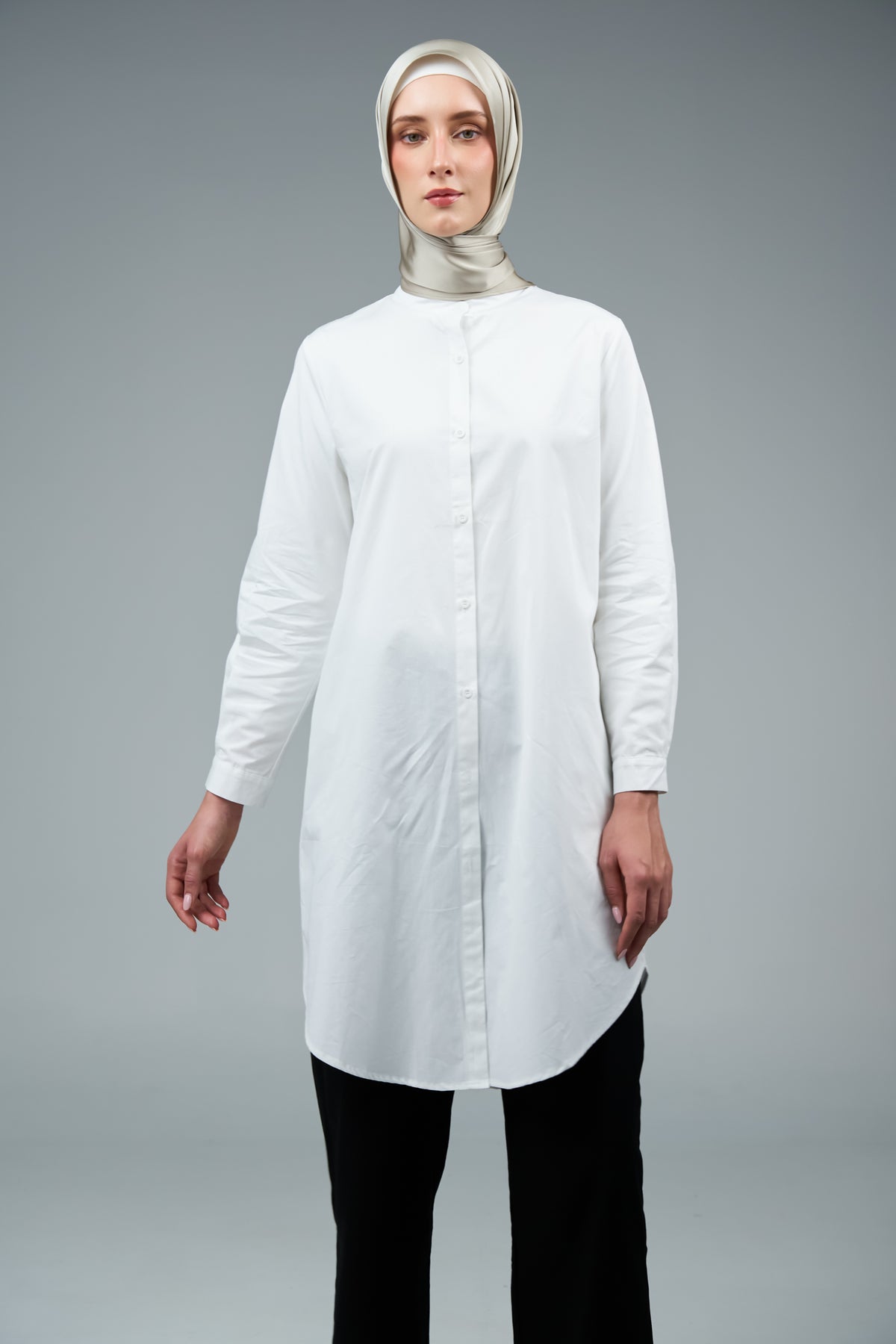 FlowX | Armani Silk in Silver Taupe