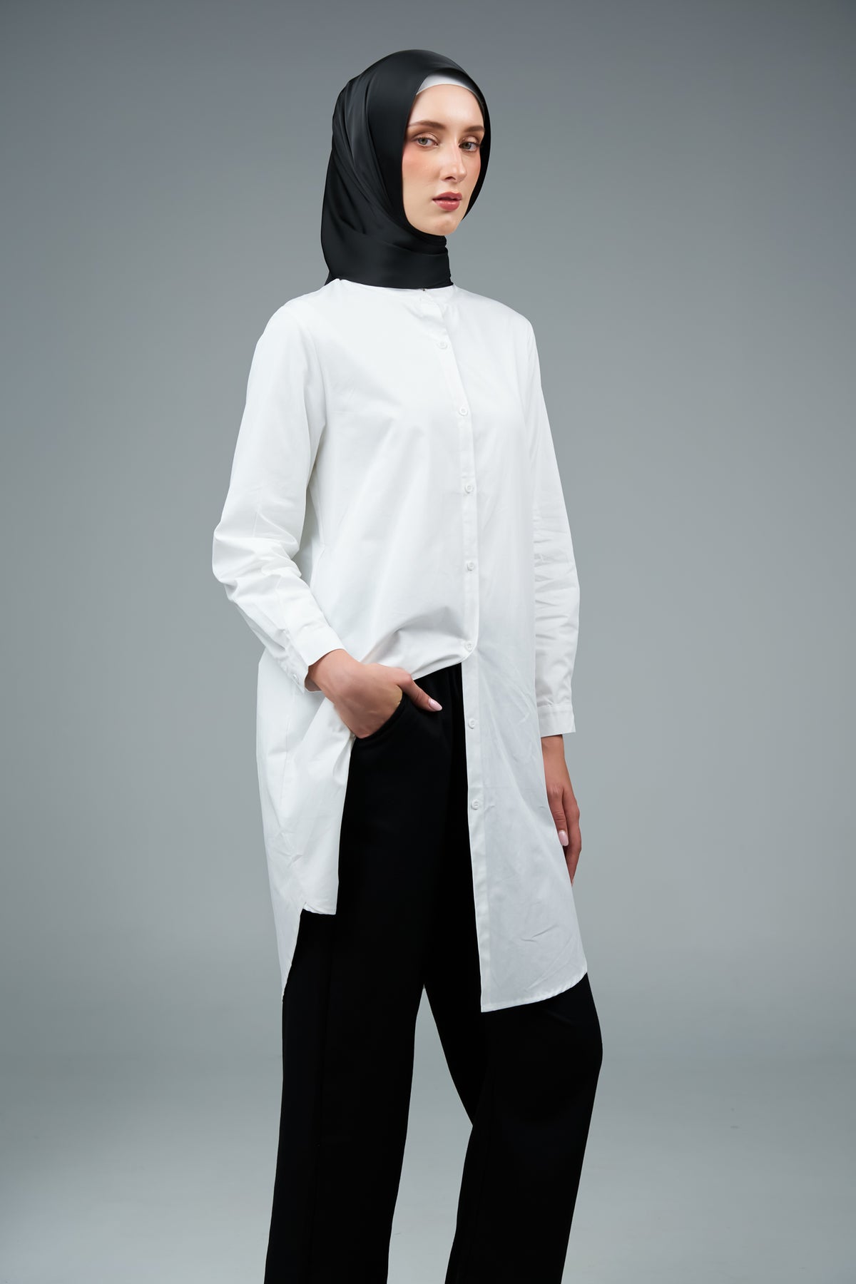 FlowX | Armani Silk in Raven Black