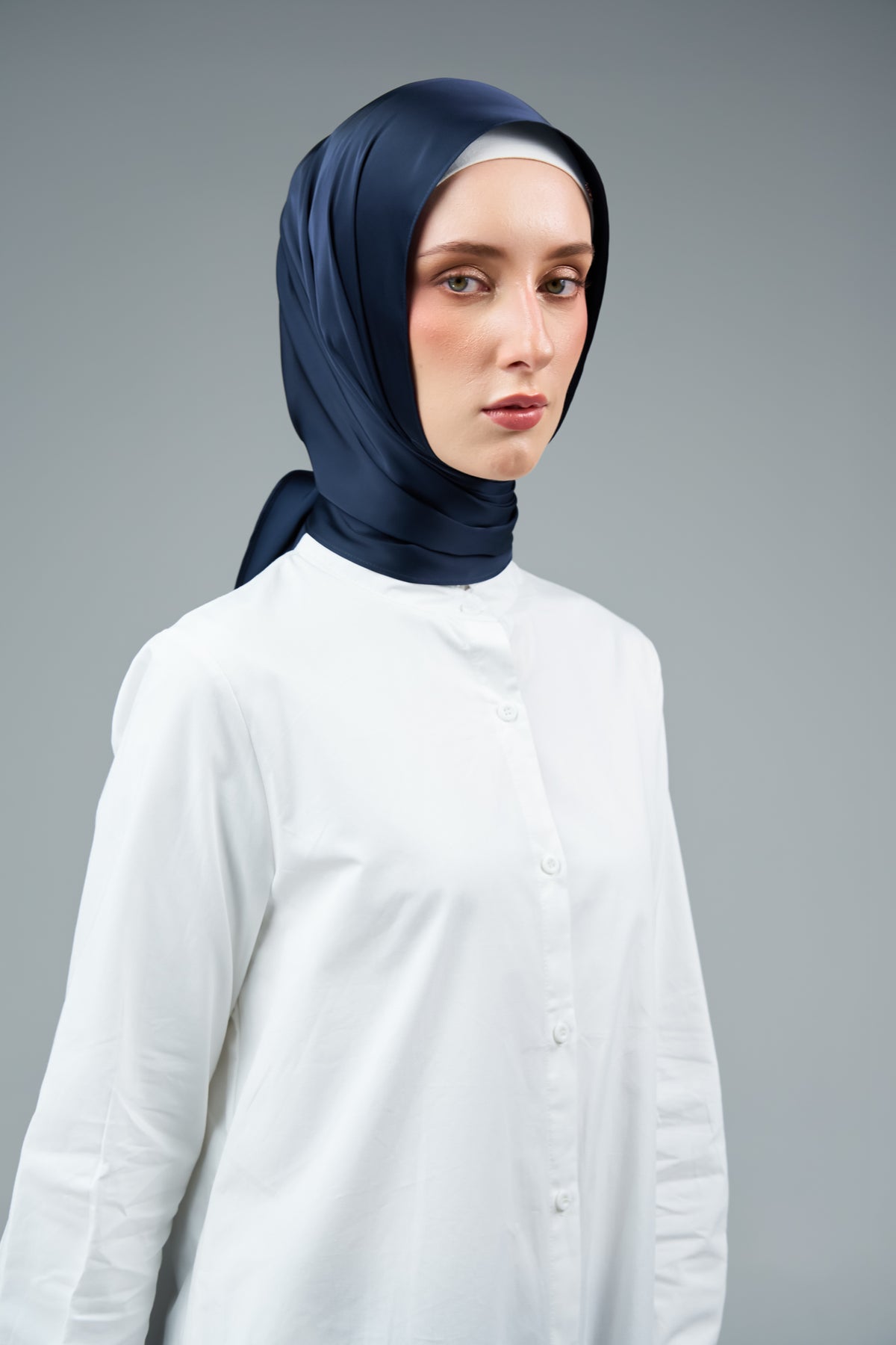 FlowX | Armani Silk in Deep Blue