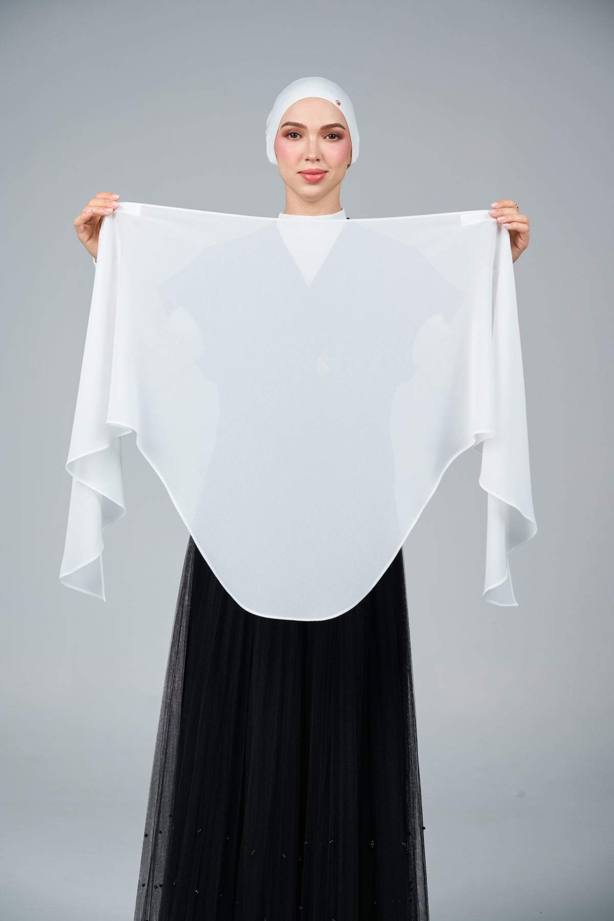 FlowX | Pearl Chiffon in Bridal White
