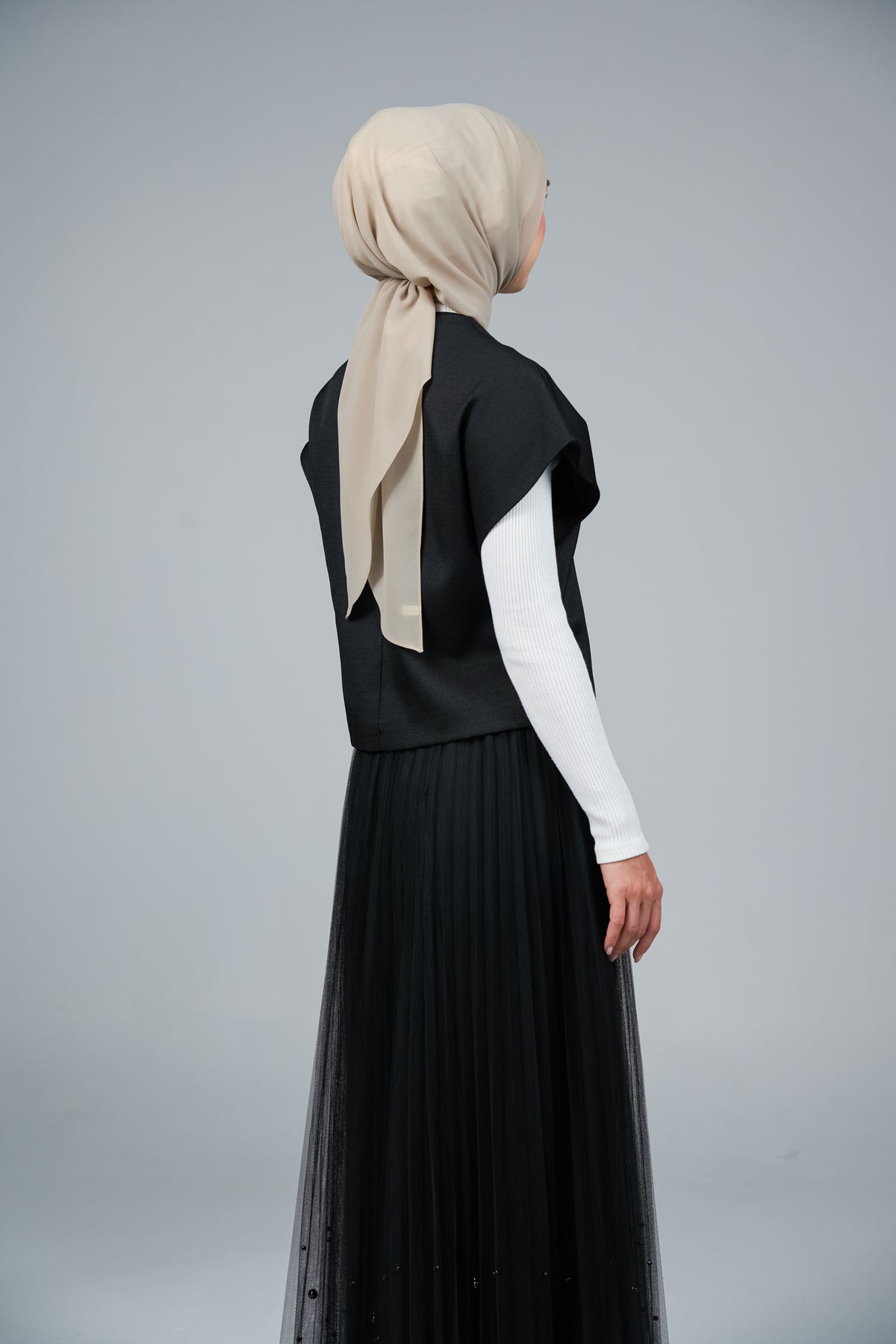 FlowX | Pearl Chiffon in Deep Linen