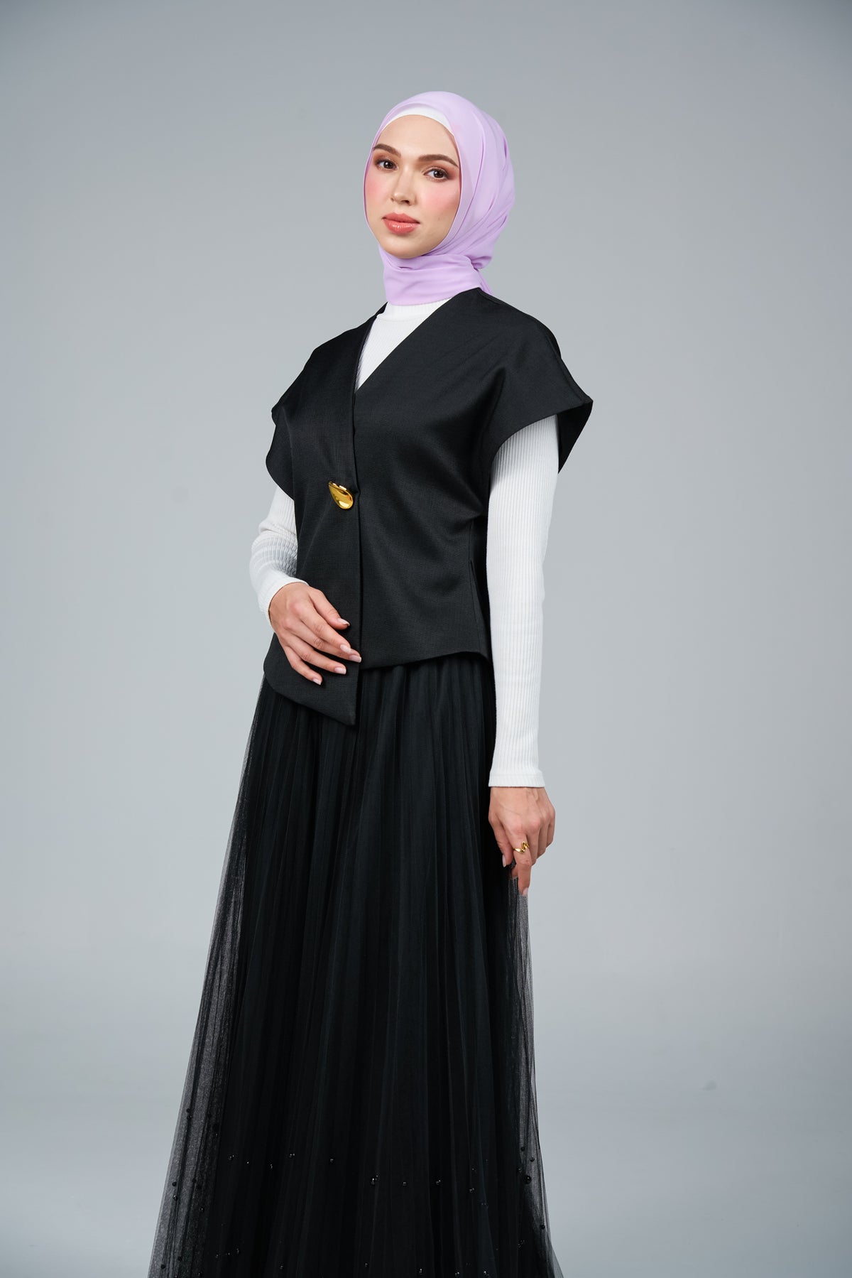FlowX | Pearl Chiffon in Lilac