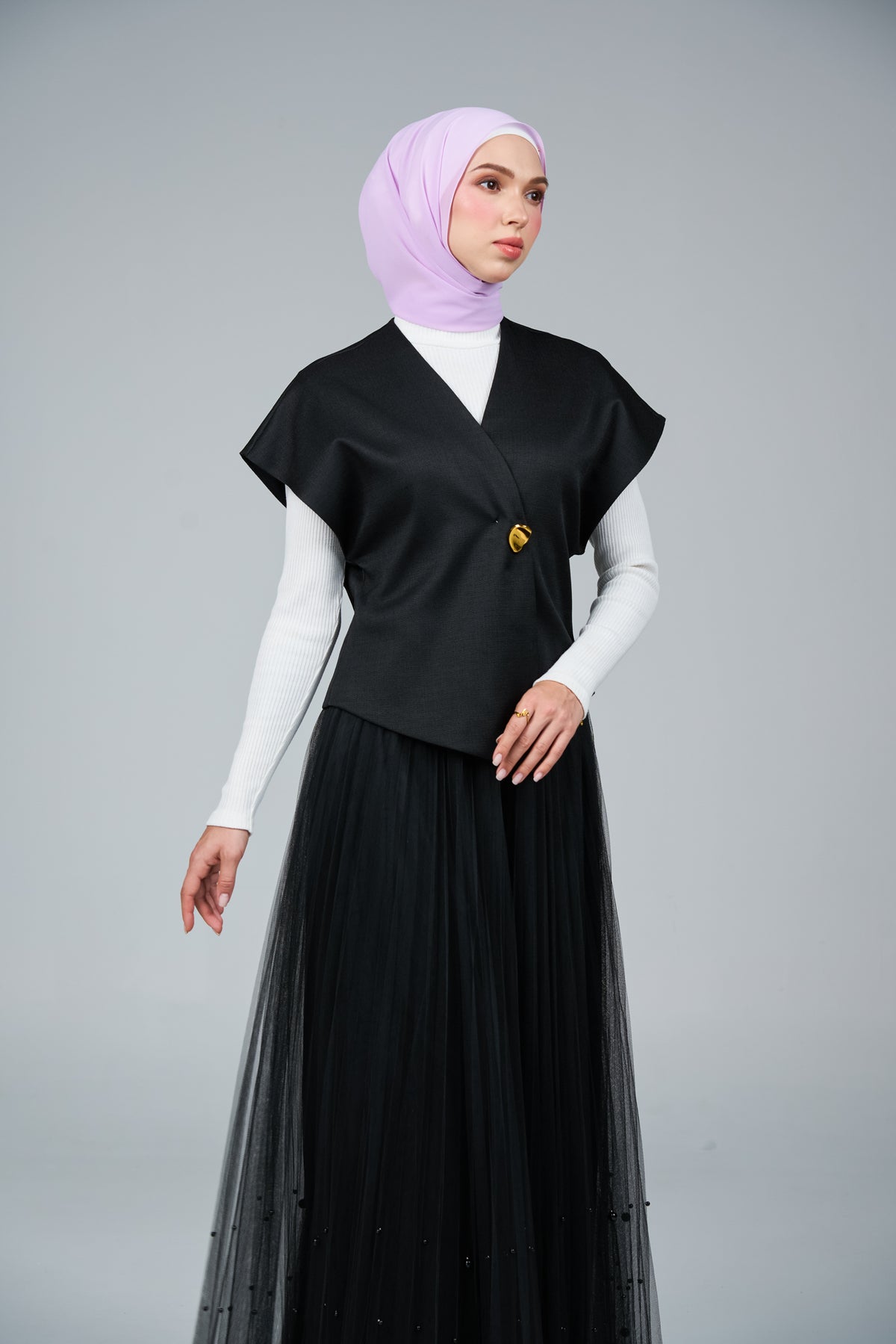 FlowX | Pearl Chiffon in Lilac