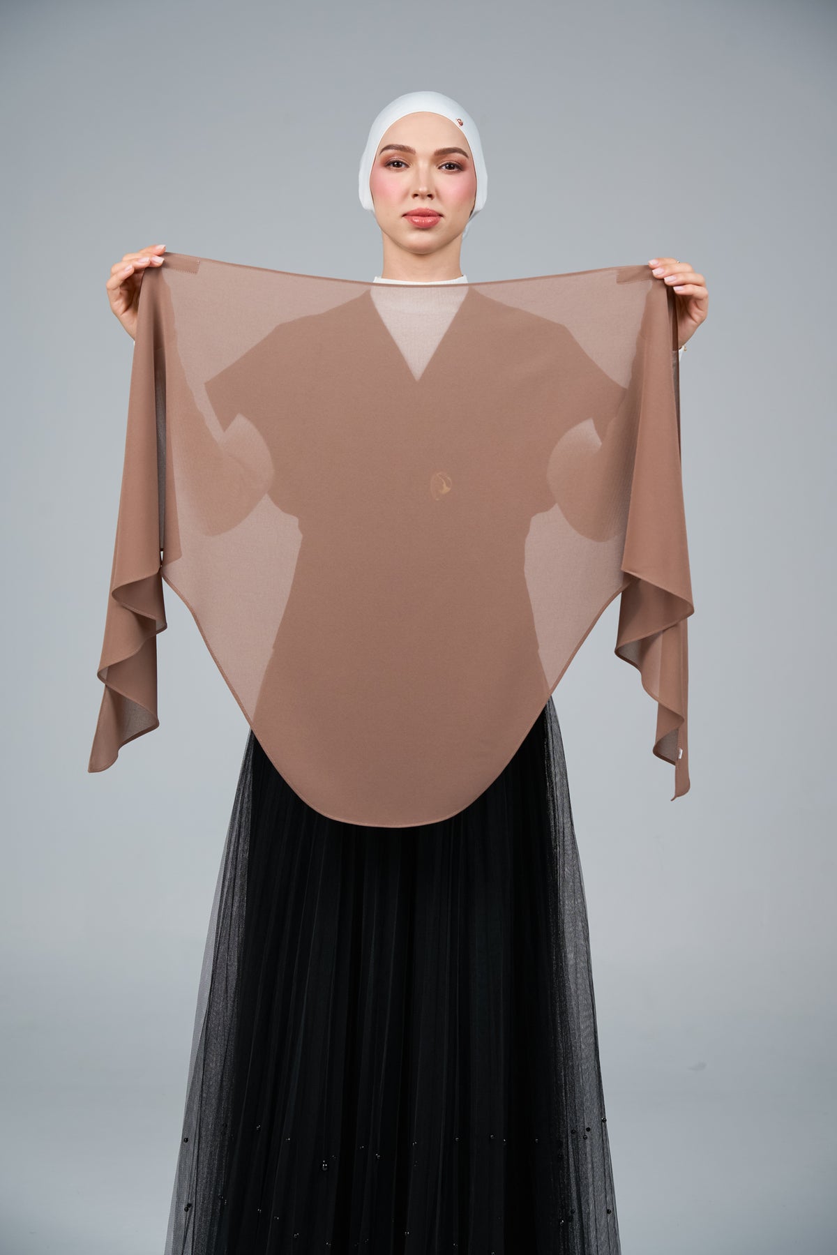 FlowX | Pearl Chiffon in Mocha Latte