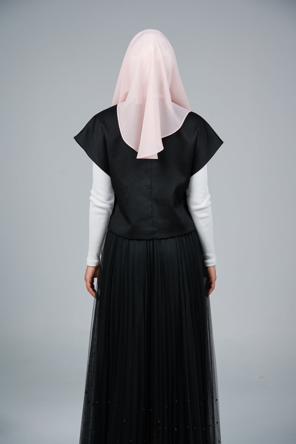 FlowX | Pearl Chiffon in Nude Pink