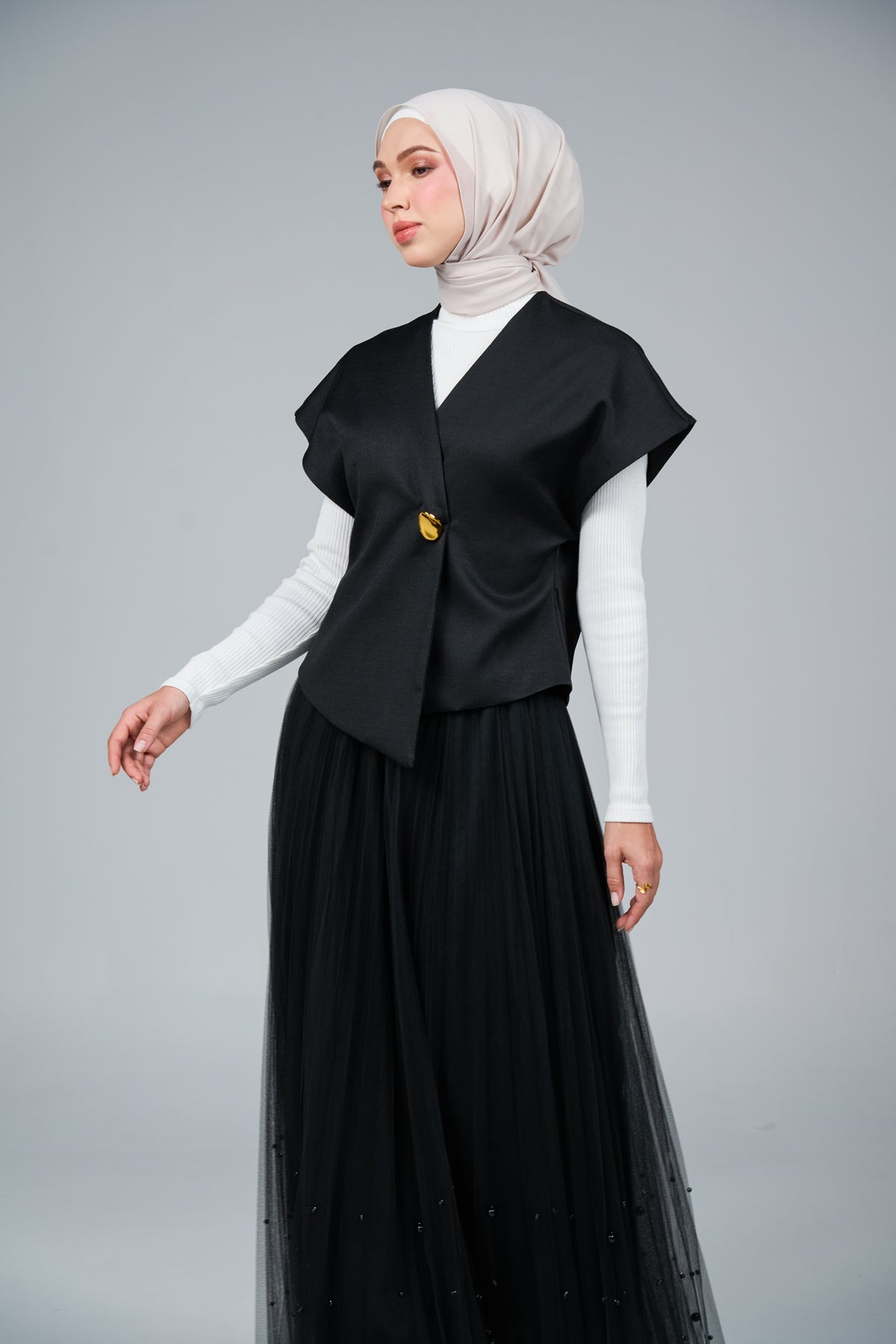 FlowX | Pearl Chiffon in Oat