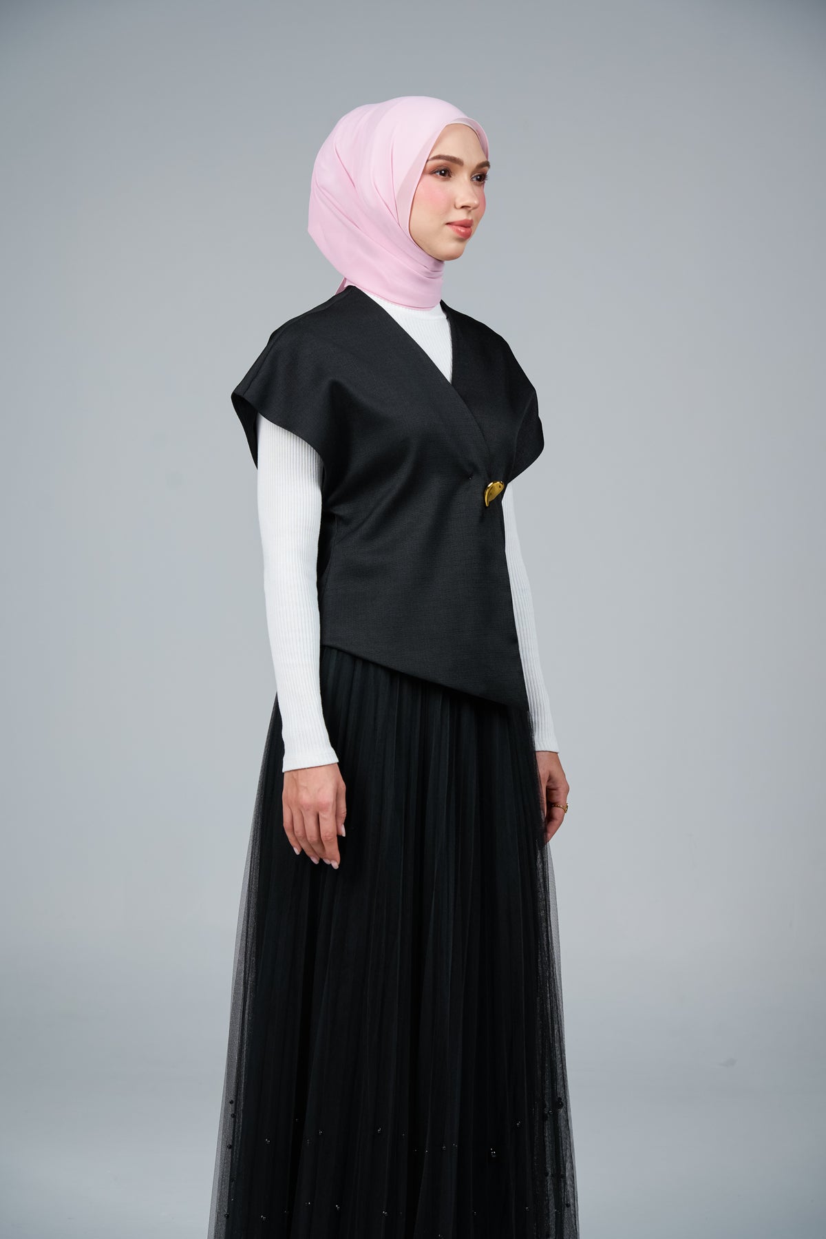 FlowX | Pearl Chiffon in Perfect Pink