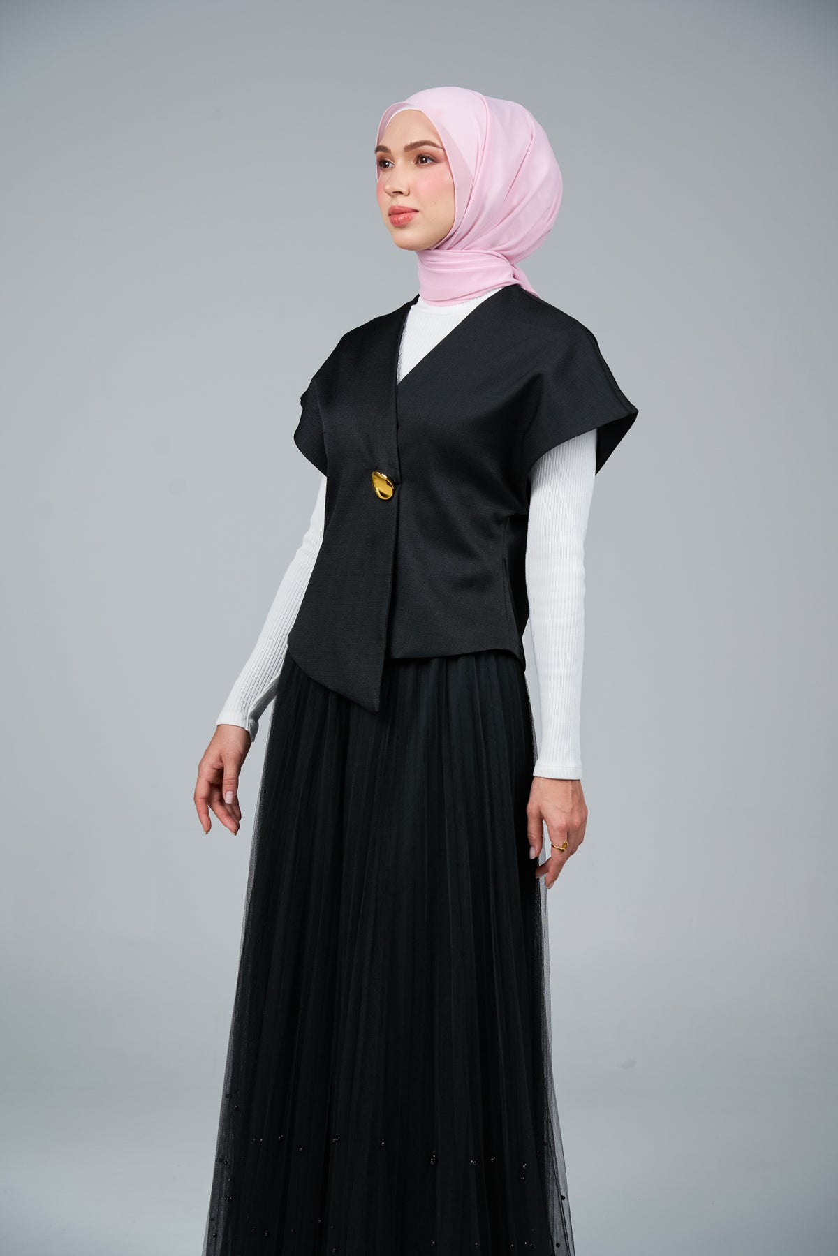 FlowX | Pearl Chiffon in Perfect Pink