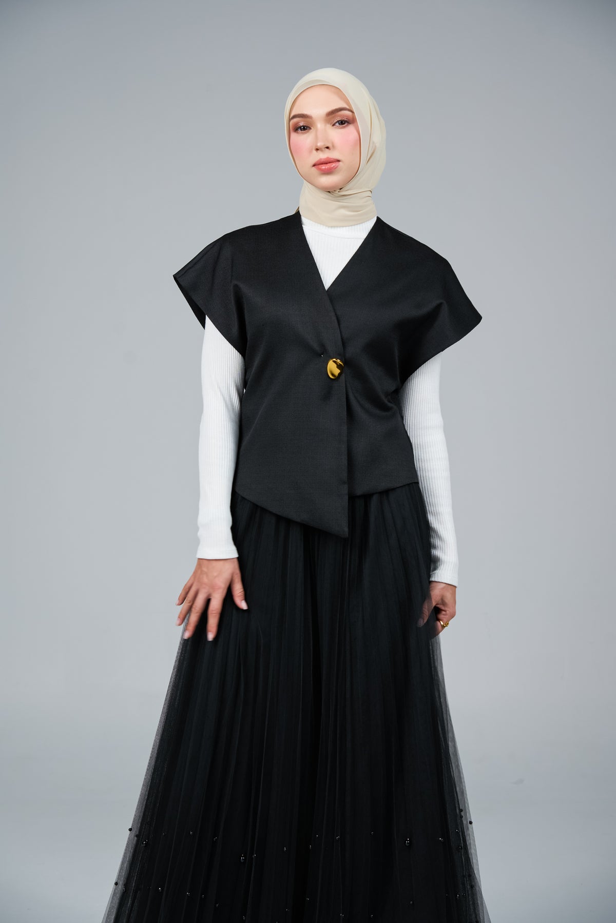 FlowX | Pearl Chiffon in Warm Vanilla