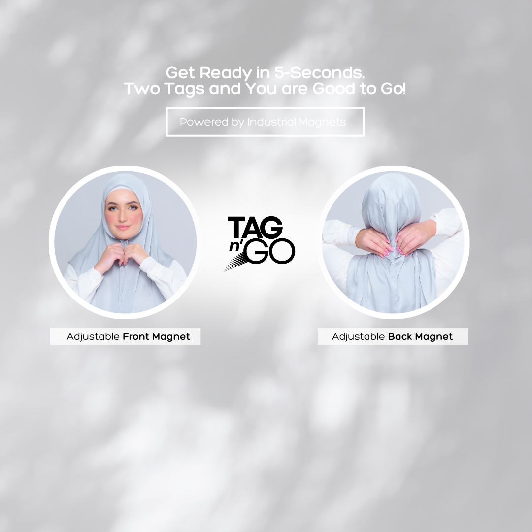 'New' Instant Tag & Go | Textured Satin in Earl Grey
