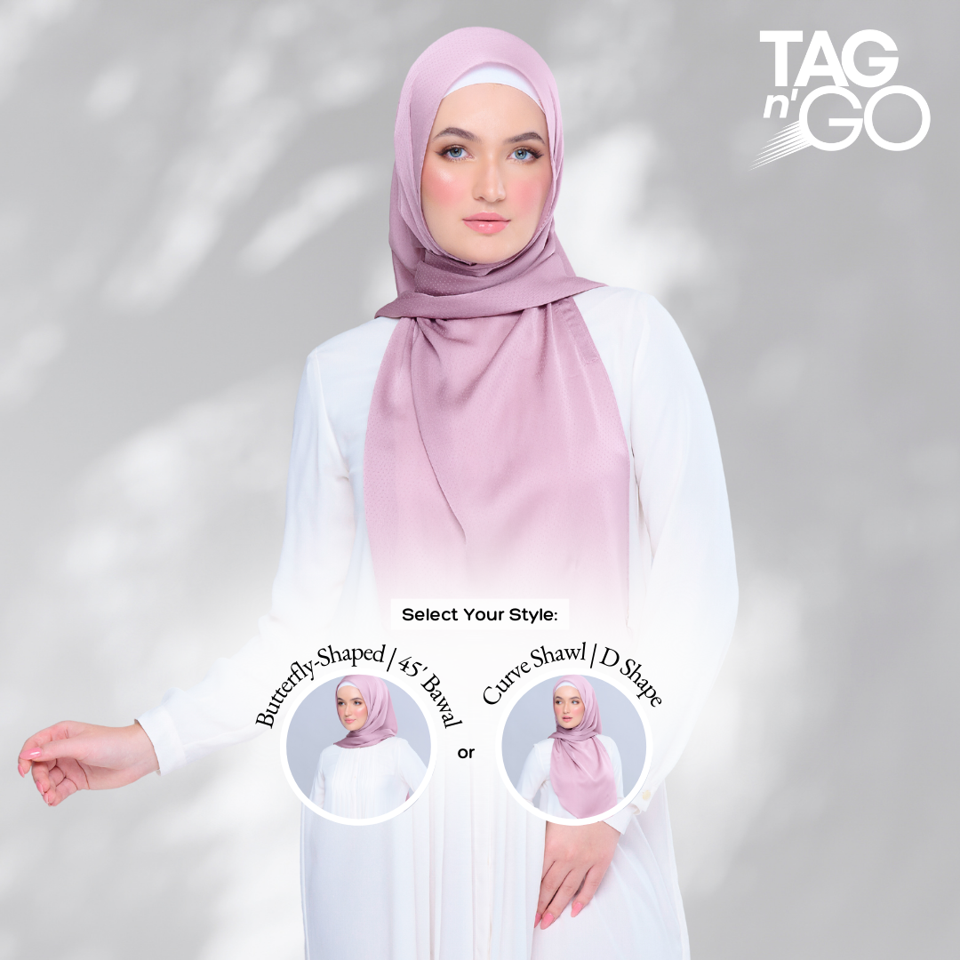 'New' Instant Tag & Go | Textured Satin in Unicorn Pink
