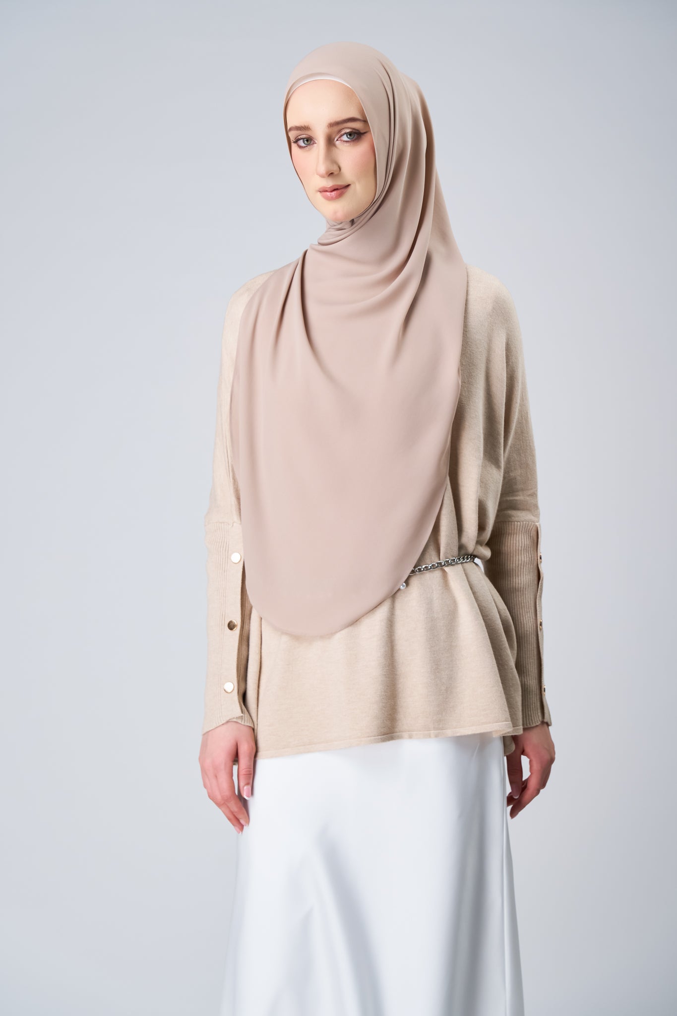 HoodX⁺Plus Curve in Sandstone