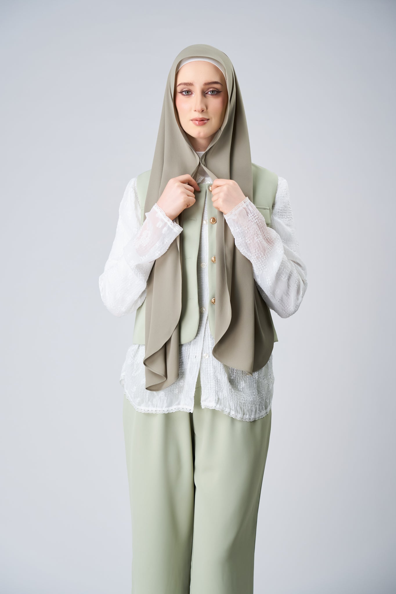 HoodX⁺Plus Curve in Thyme