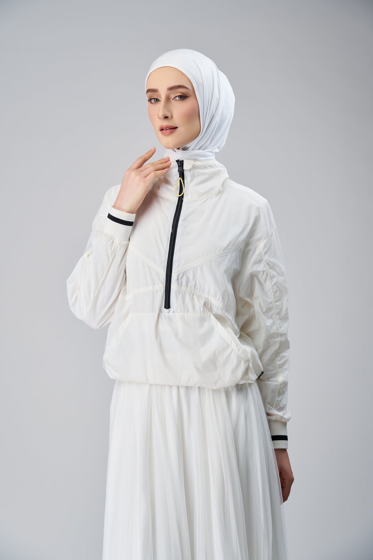 HoodX Lite in Pure White