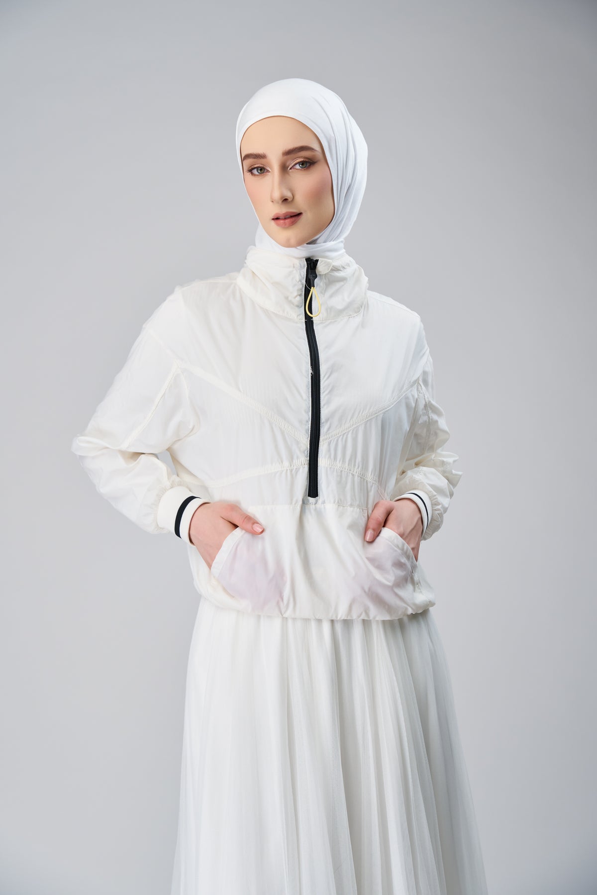 HoodX Lite in Pure White