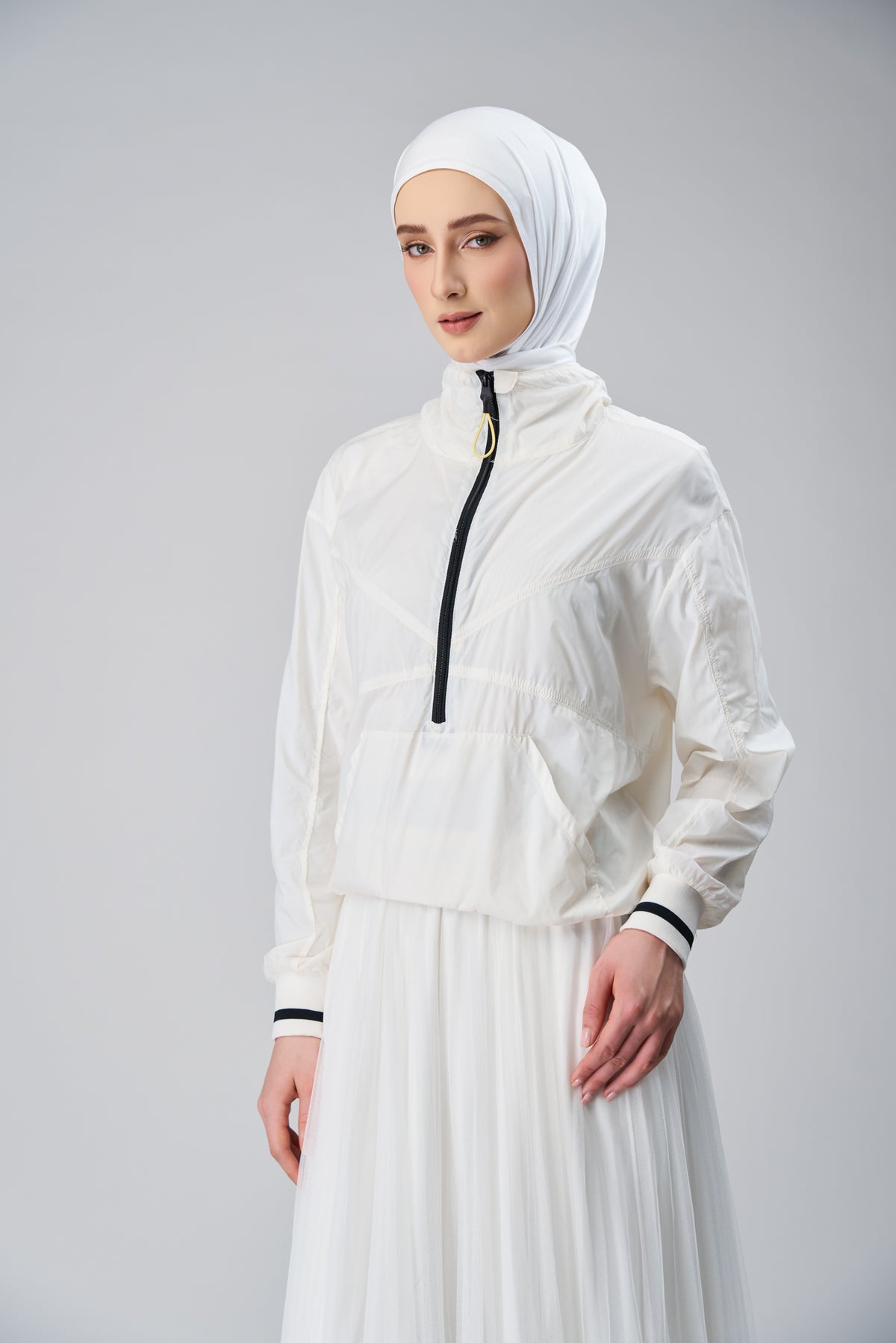 HoodX Lite in Pure White