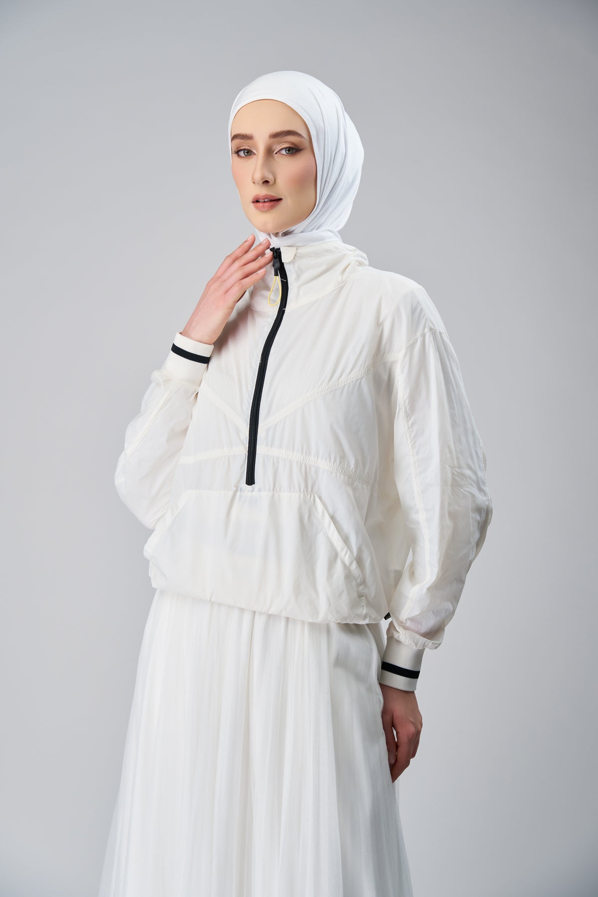 HoodX Lite in Pure White